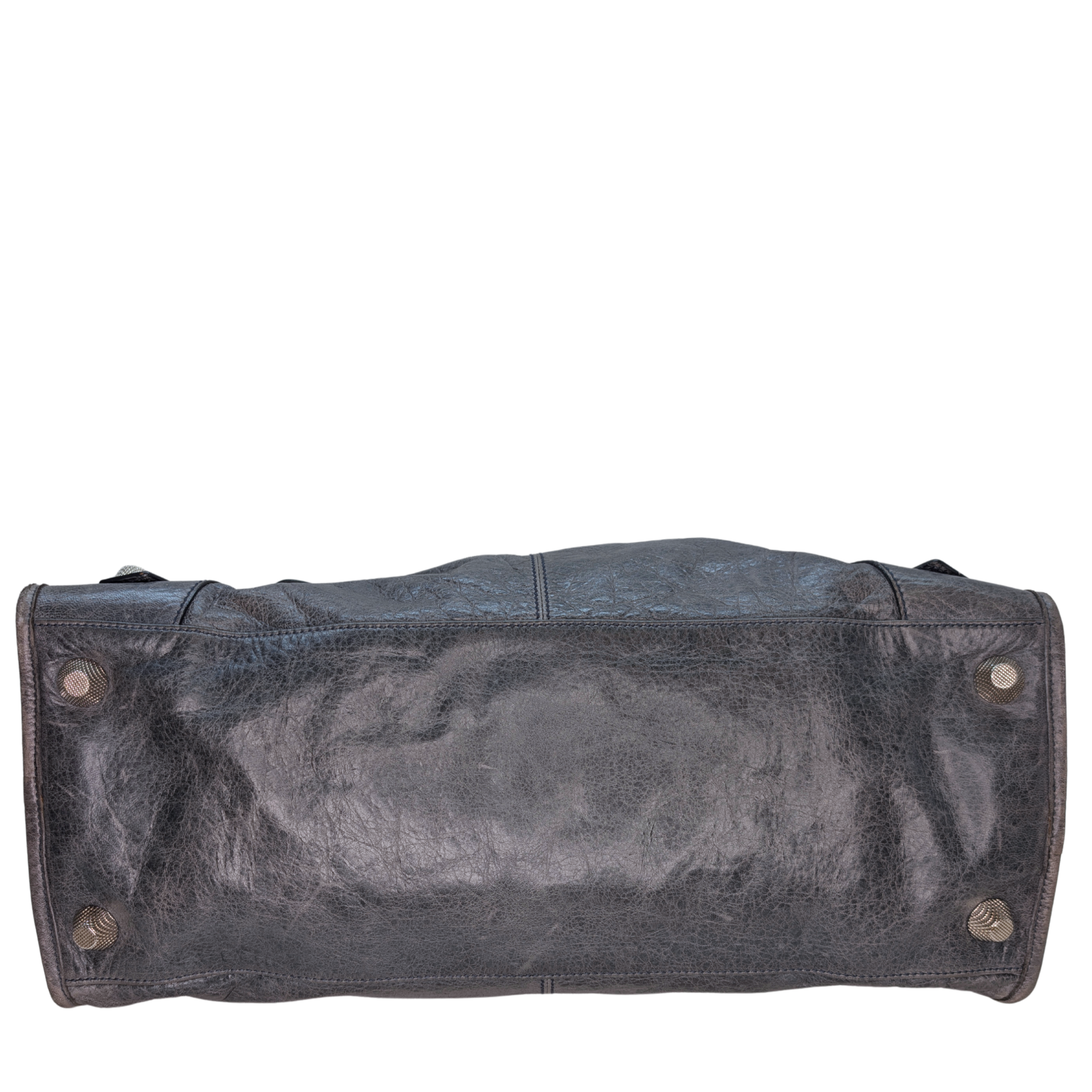 Balenciaga Motorcycle City Bag Grey