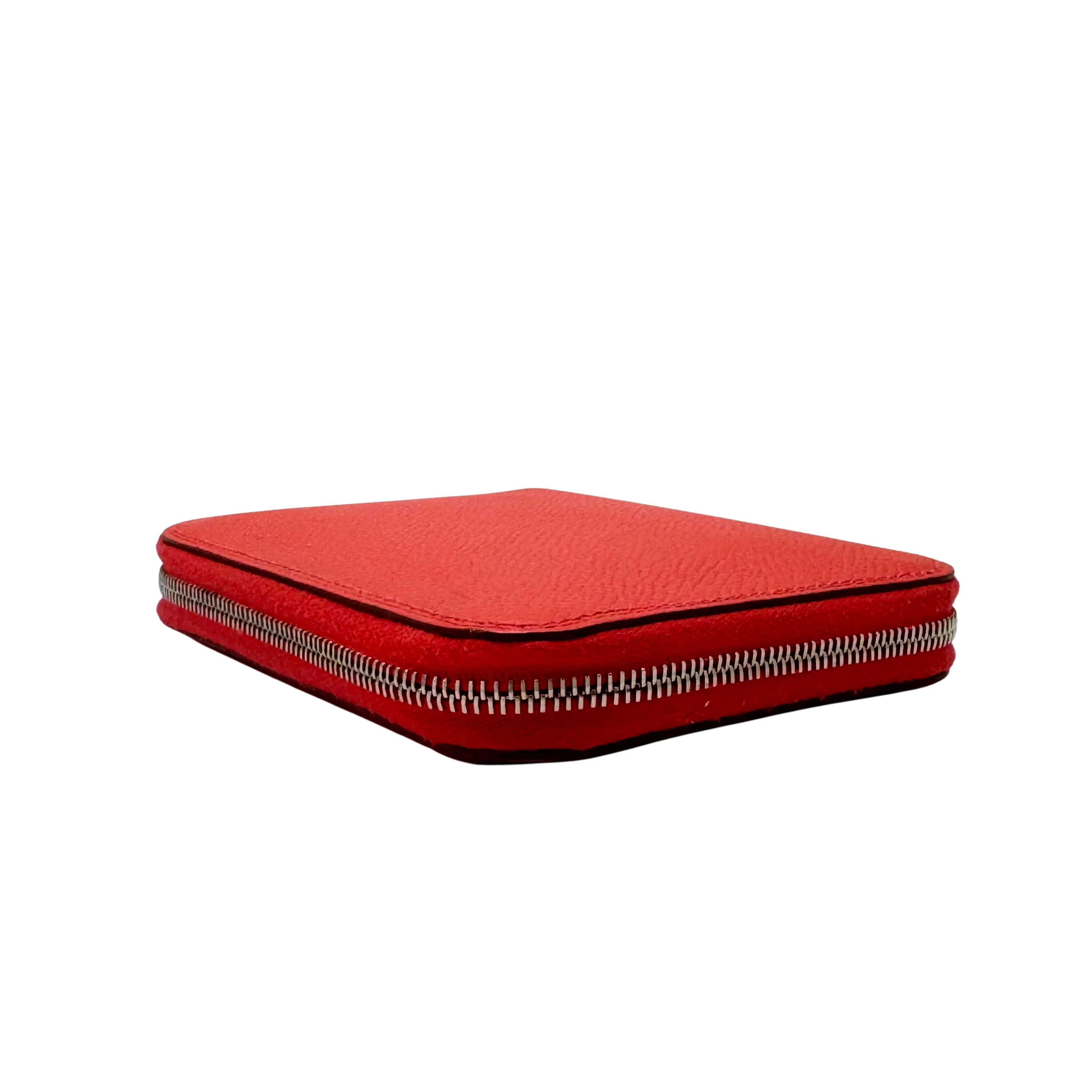Hermés Epsom Silk'in Wallet Leather Red - Lost Designer