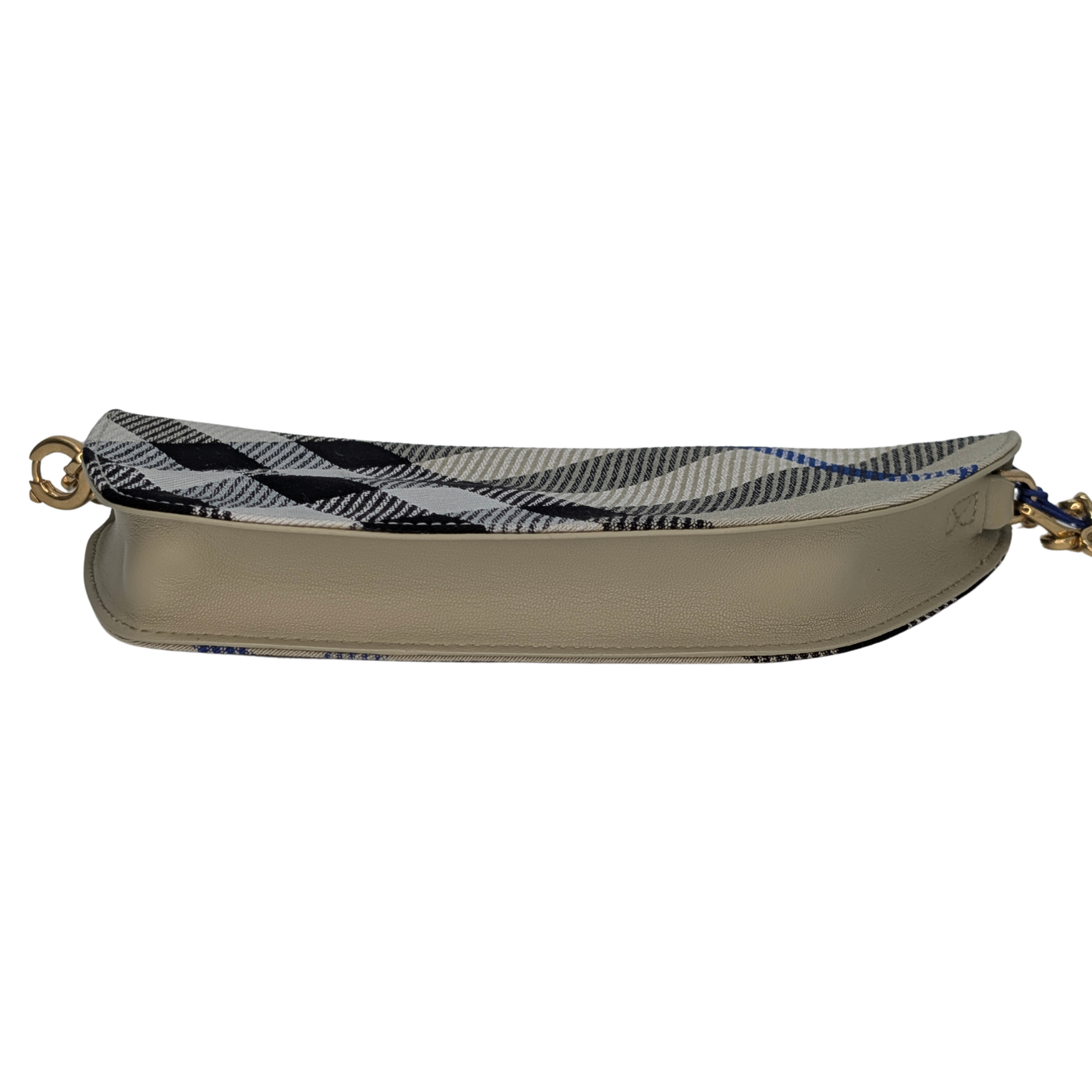 Burberry Check Shield mini shoulder bag