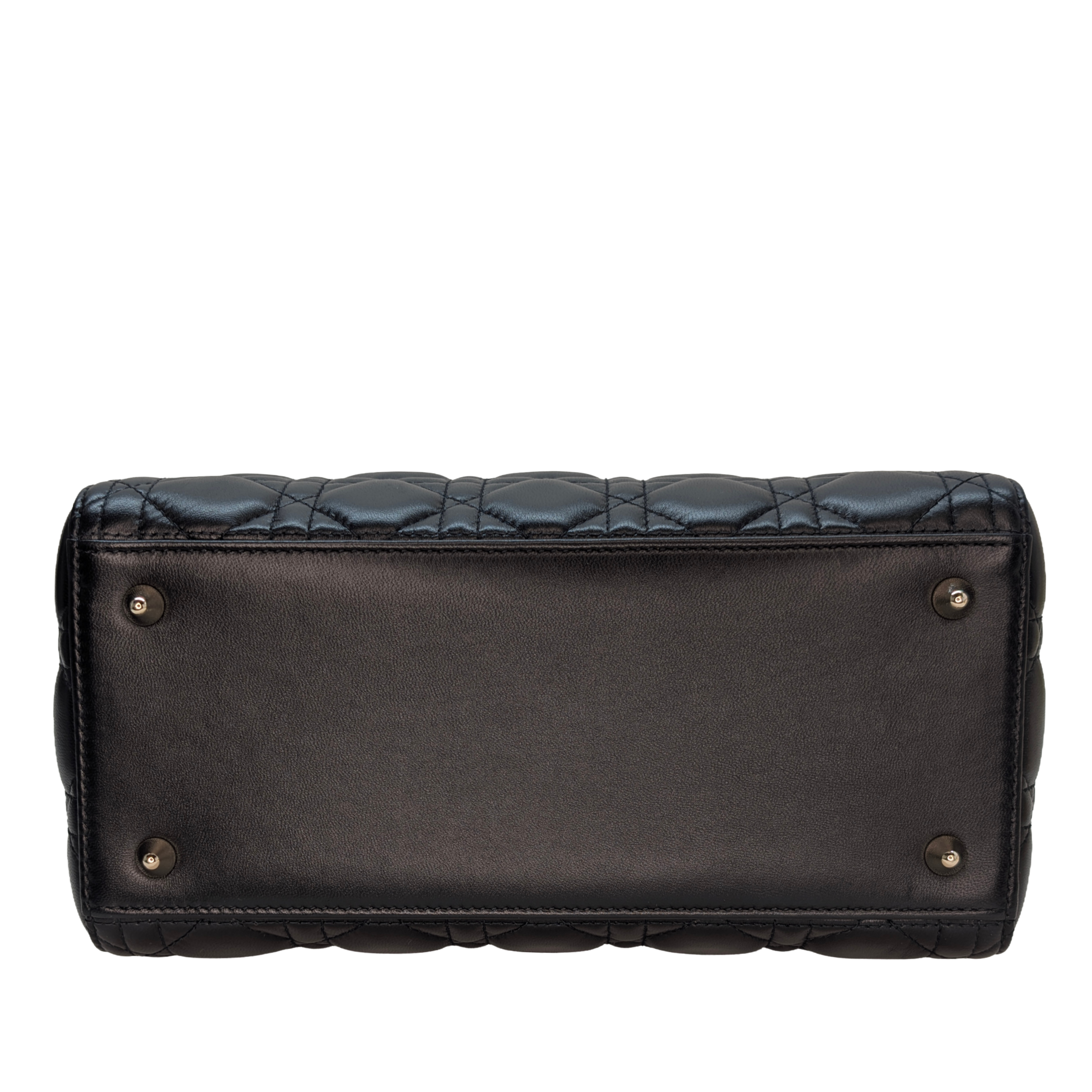Dior Medium Lady Dior Cannage Bag Black