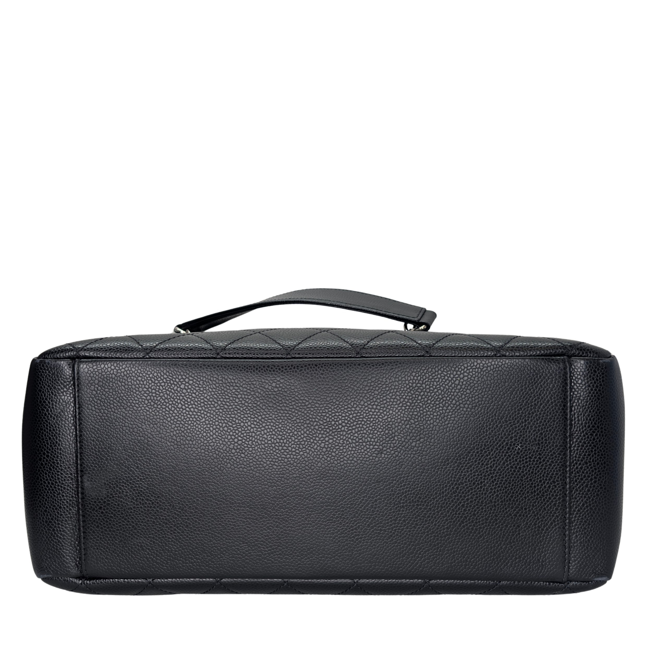 Chanel Quilted Caviar GST Grand Shopping Tote Black