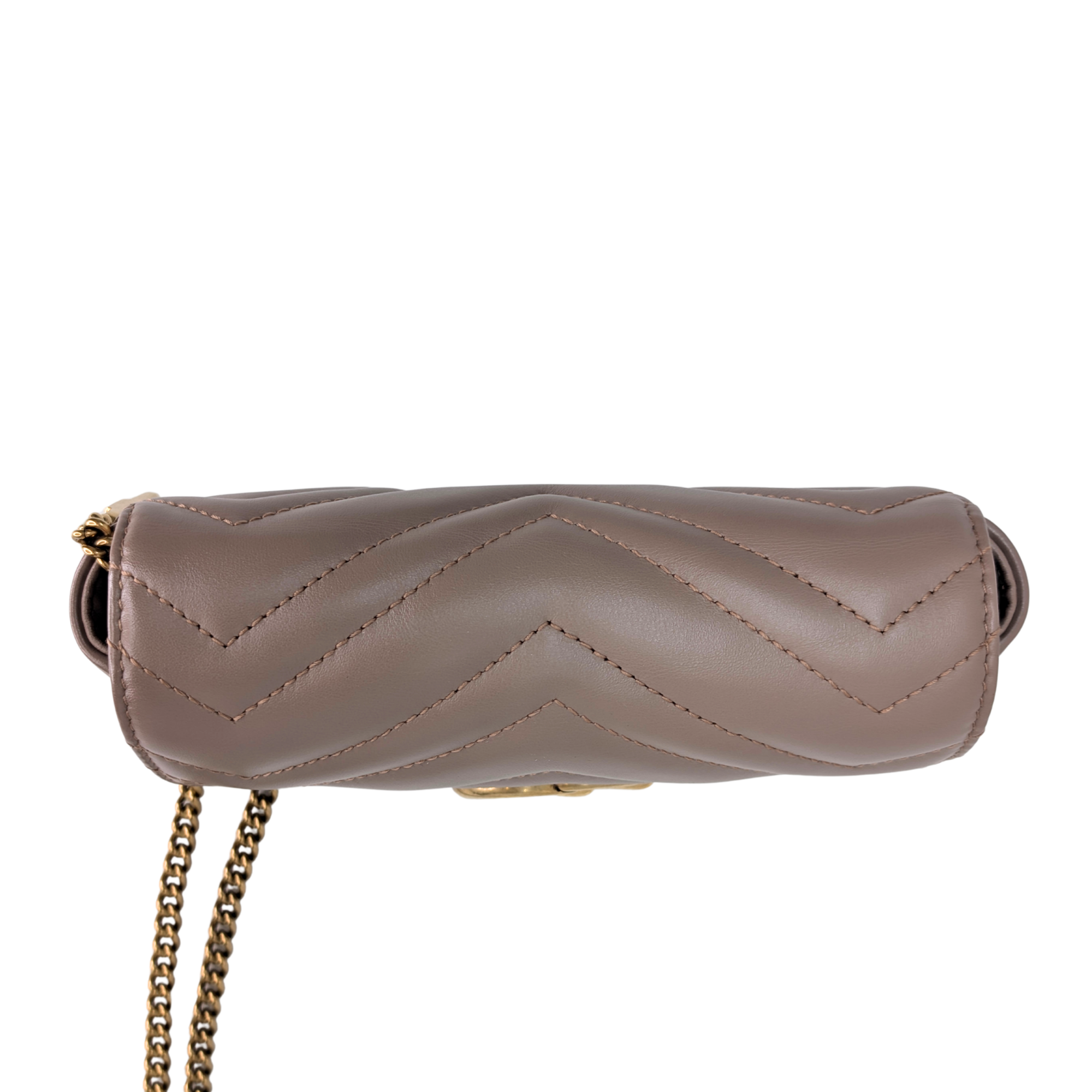 Gucci GG Marmont Super Mini Bag Beige