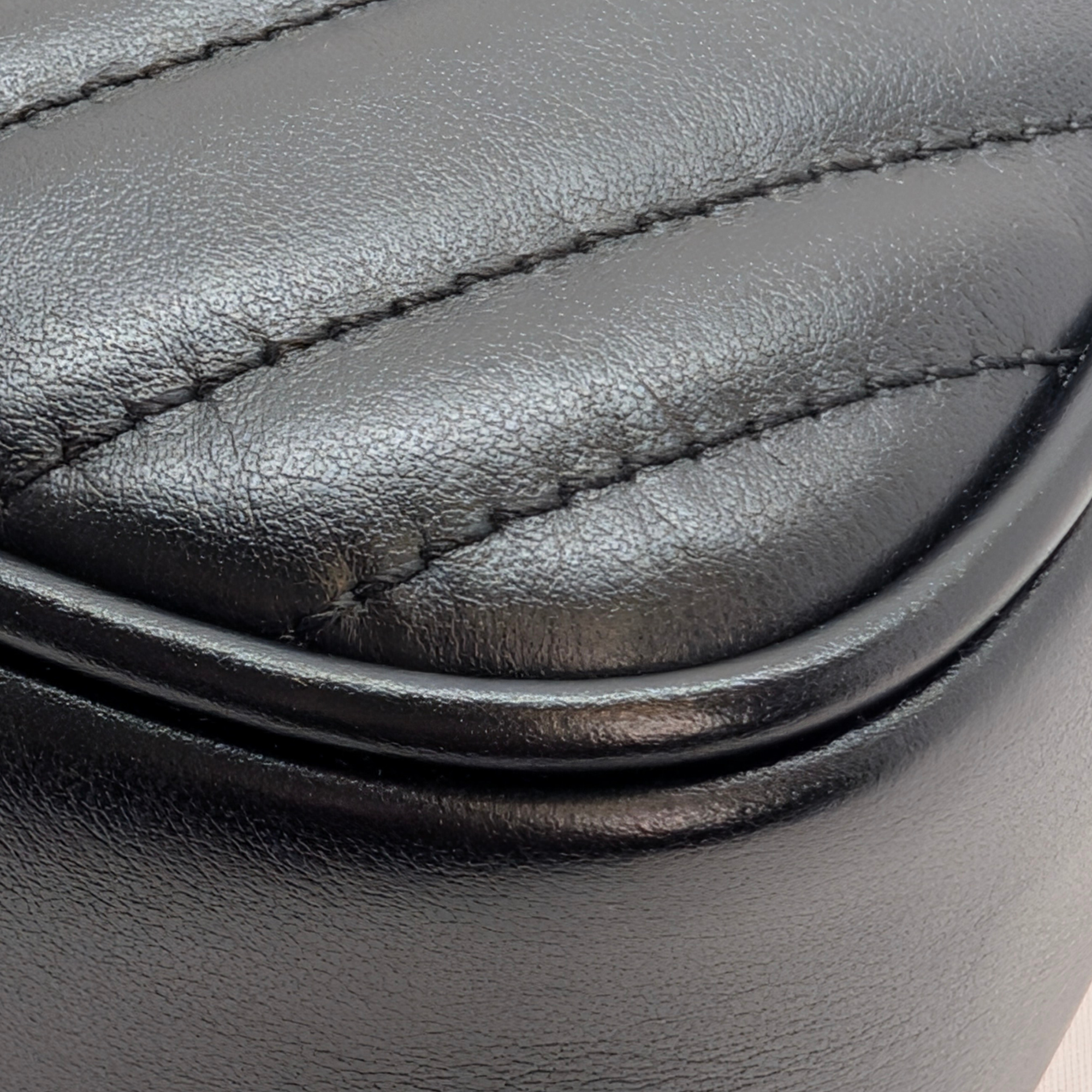 Gucci GG Marmont Small Shoulder Bag Black
