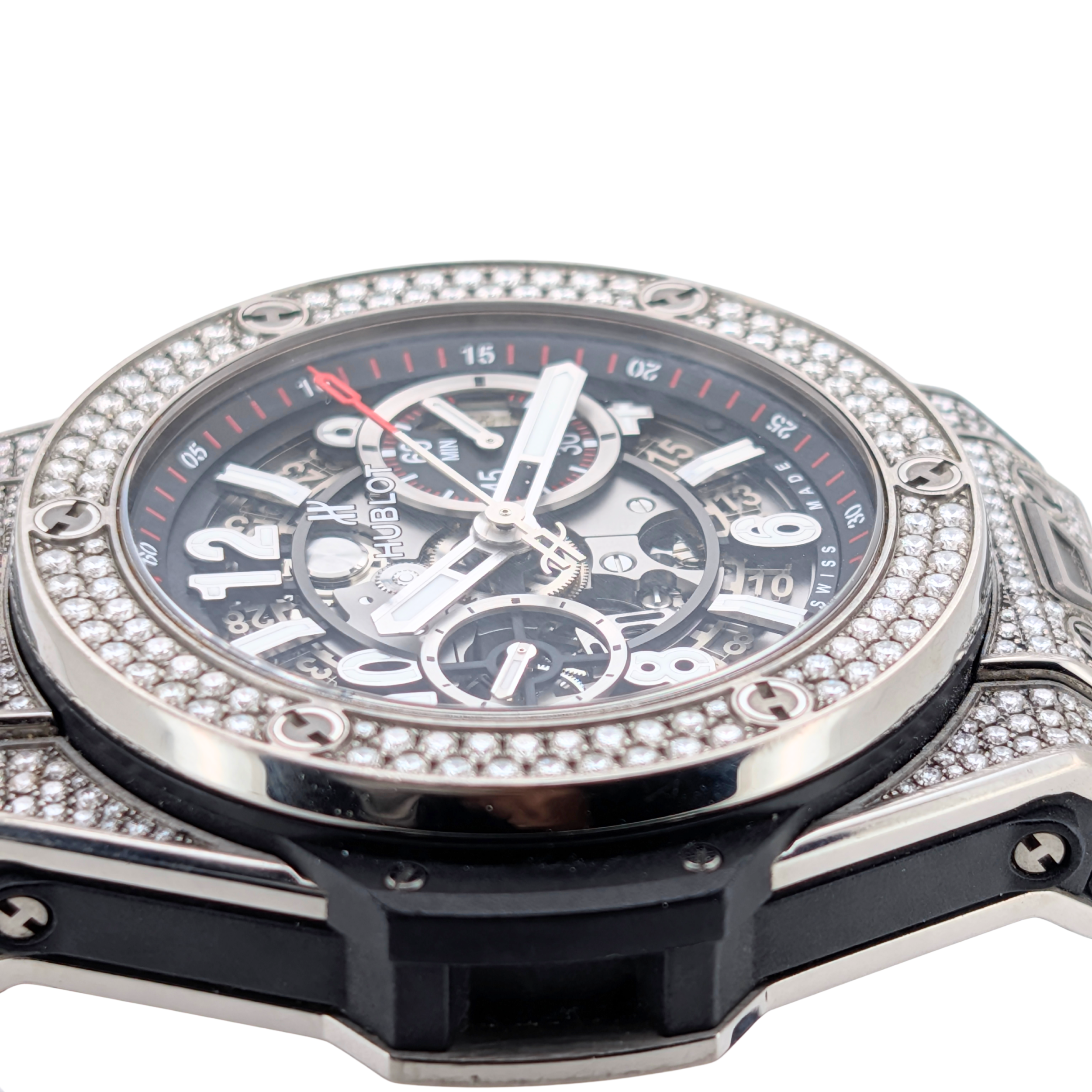Hublot Big Bang Unico Titanium Pavé 411.NX.1170.RX.1704 Diamond