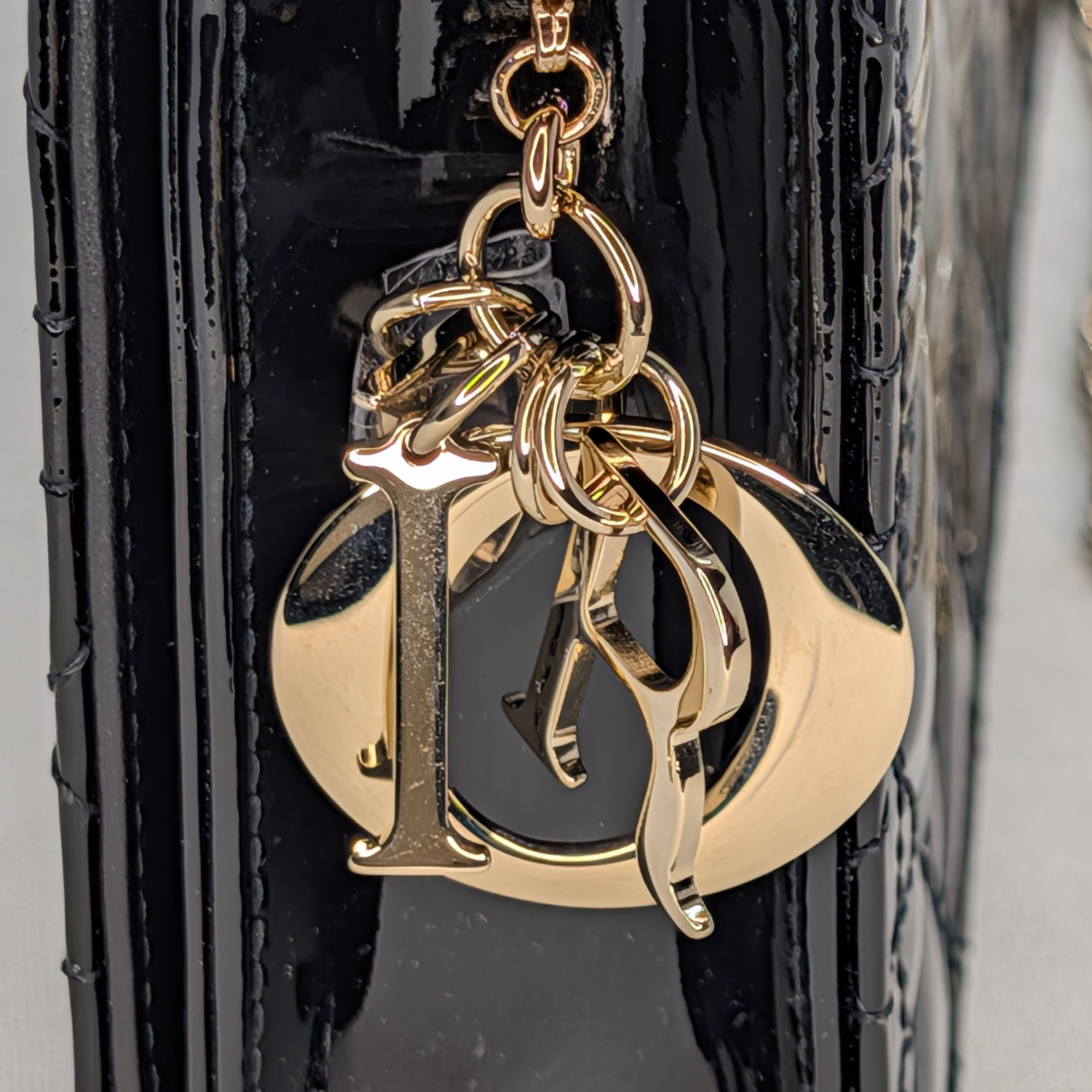 Dior Lady Crossbody Pouch Black