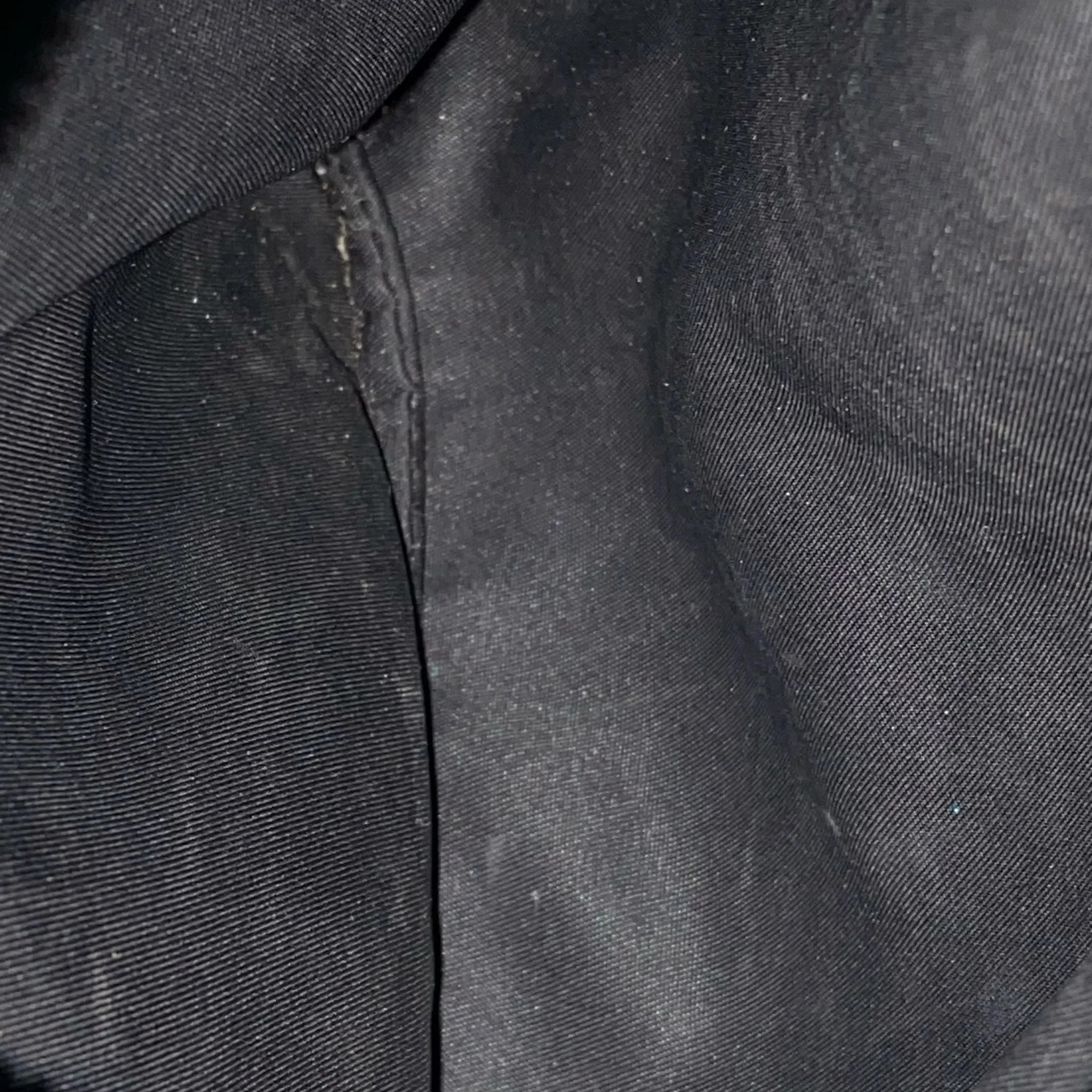 Prada Black Nylon Crossbody Messenger Black Bag - Lost Designer