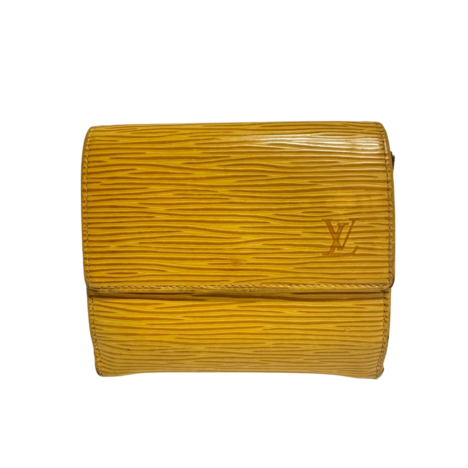 Louis Vuitton Epi Leather Wallet Yellow - Lost Designer