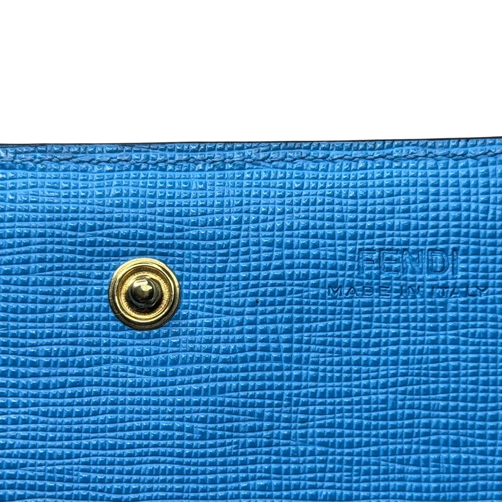 Fendi Vitello Elite Qutweet Compact Wallet - Lost Designer