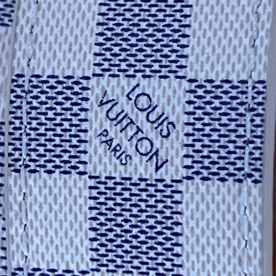 Louis Vuitton Damier Azur LV Initiales 30mm Reversible Belt - Lost Designer