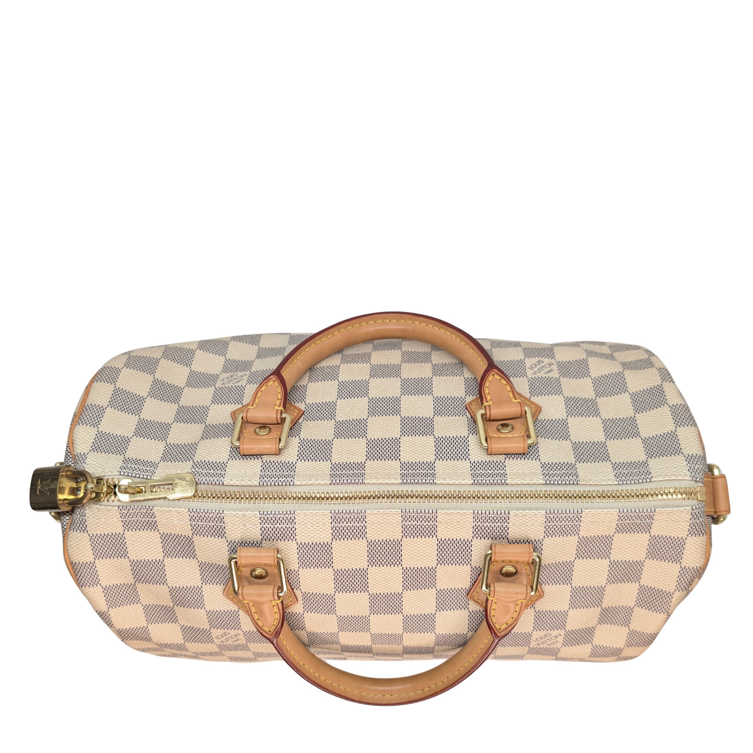 Louis Vuitton Speedy 30 Bandoulière Azur Damier Bag