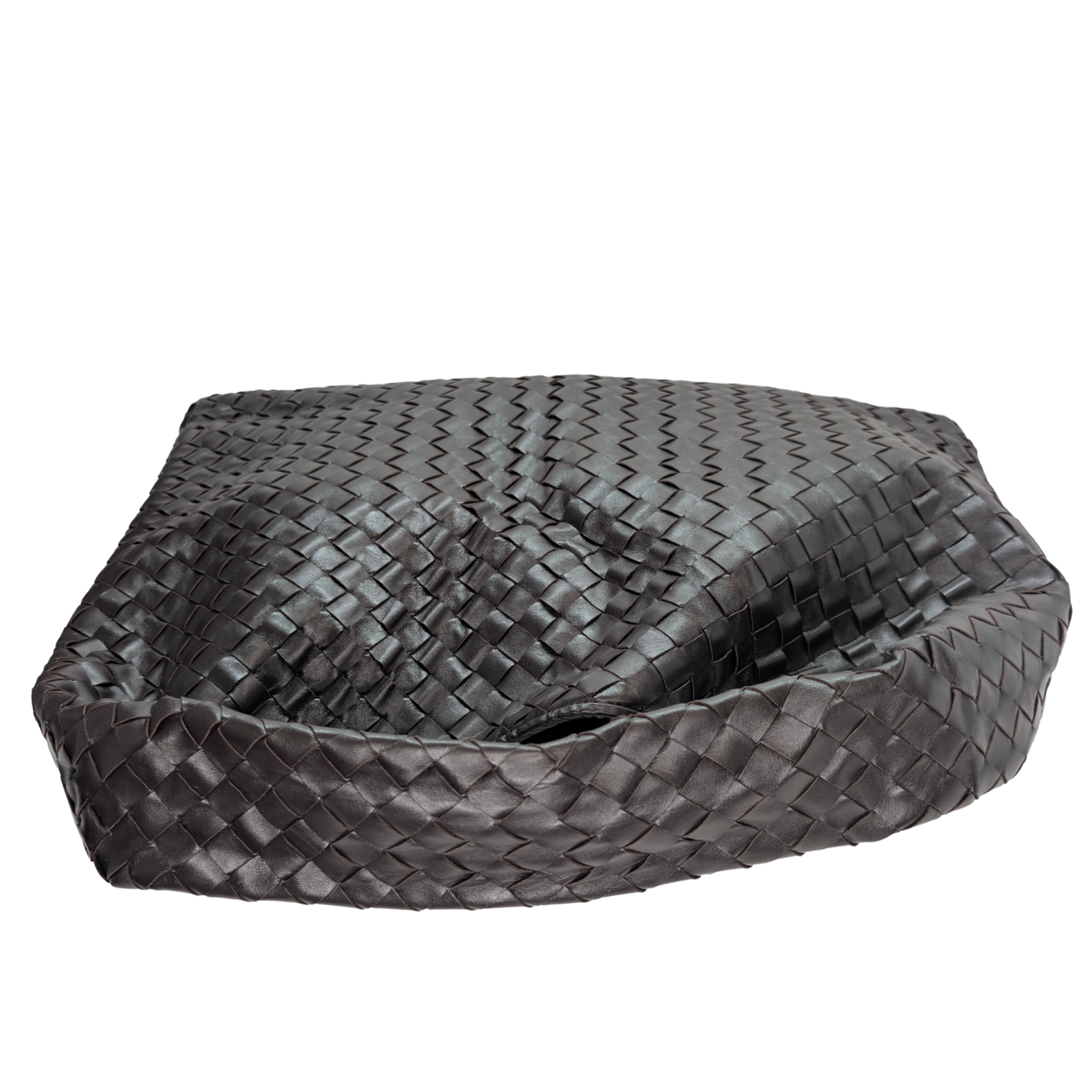 Bottega Veneta Large Hop Fondant Brown Shoulder Bag