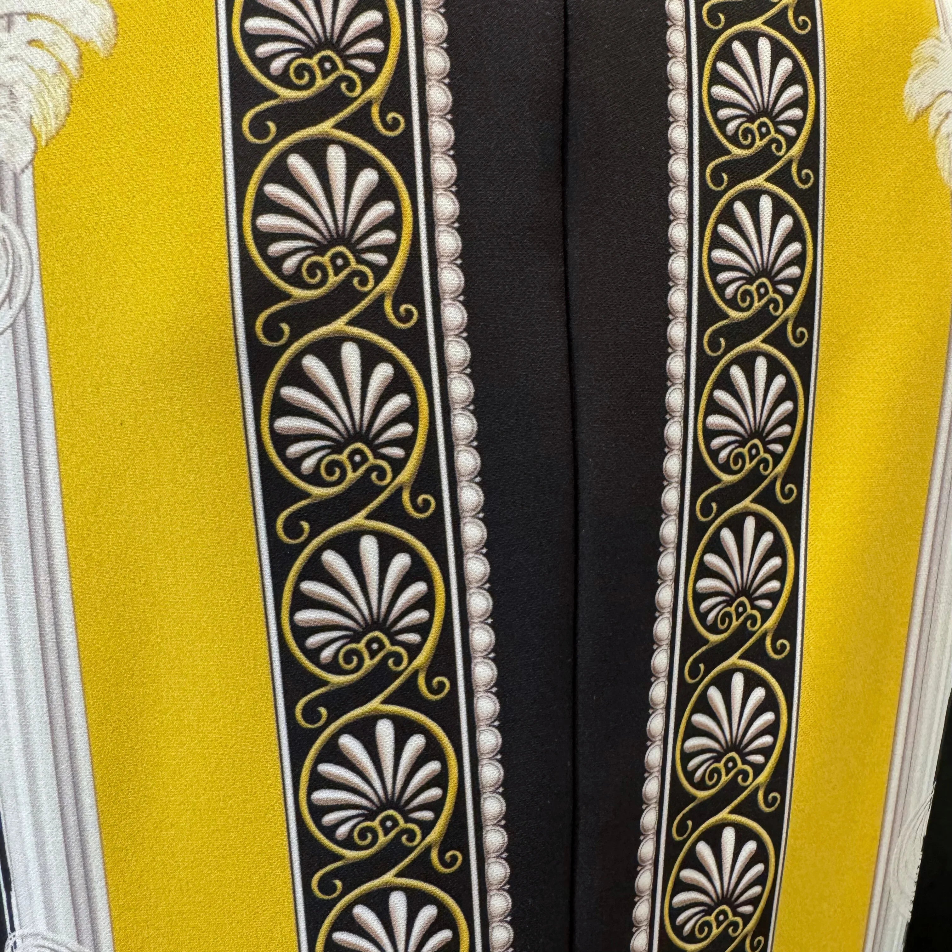 Versace Humbug Stripe Printed Shift Dress 48 - Lost Designer