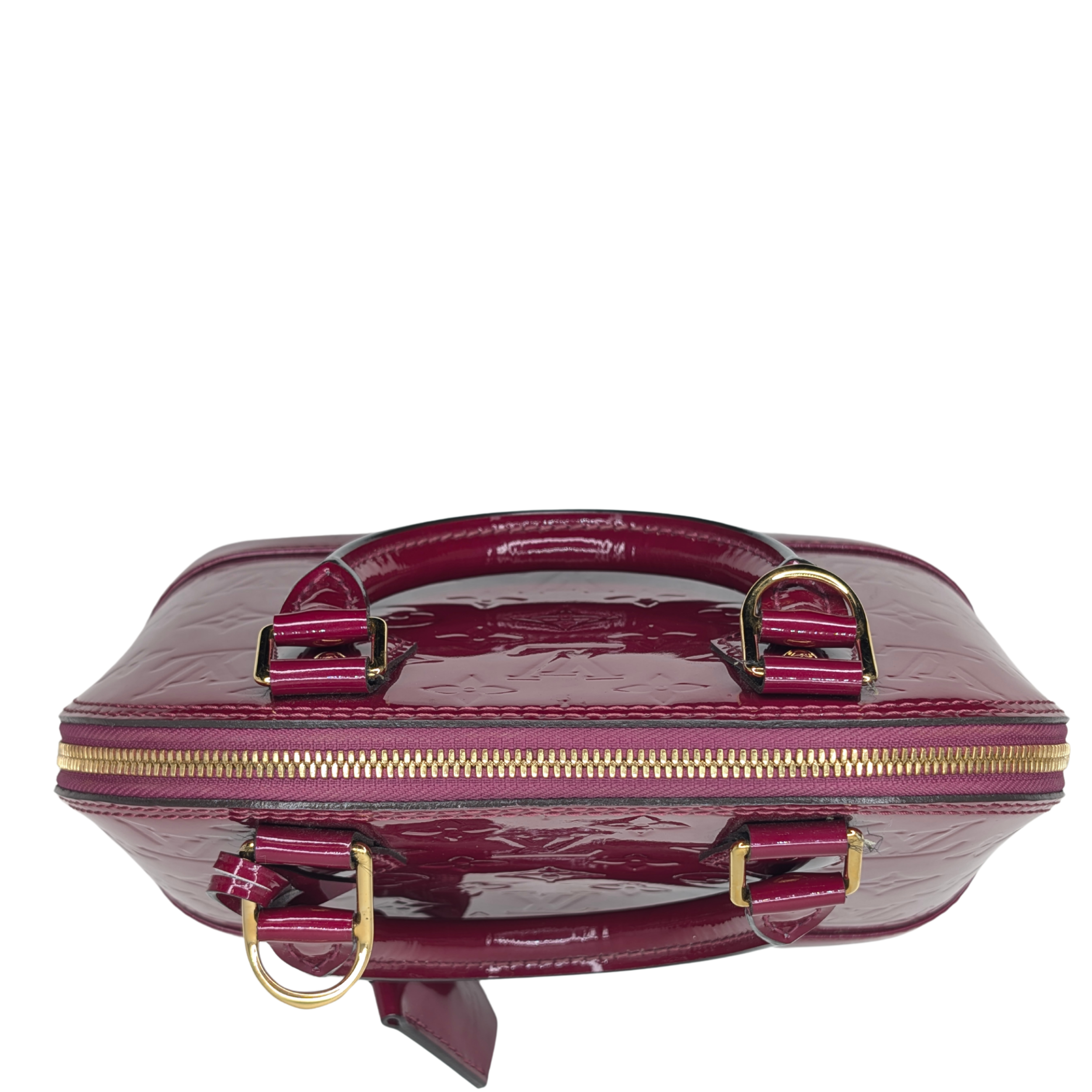 Louis Vuitton Alma BB Monogram Vernis purple