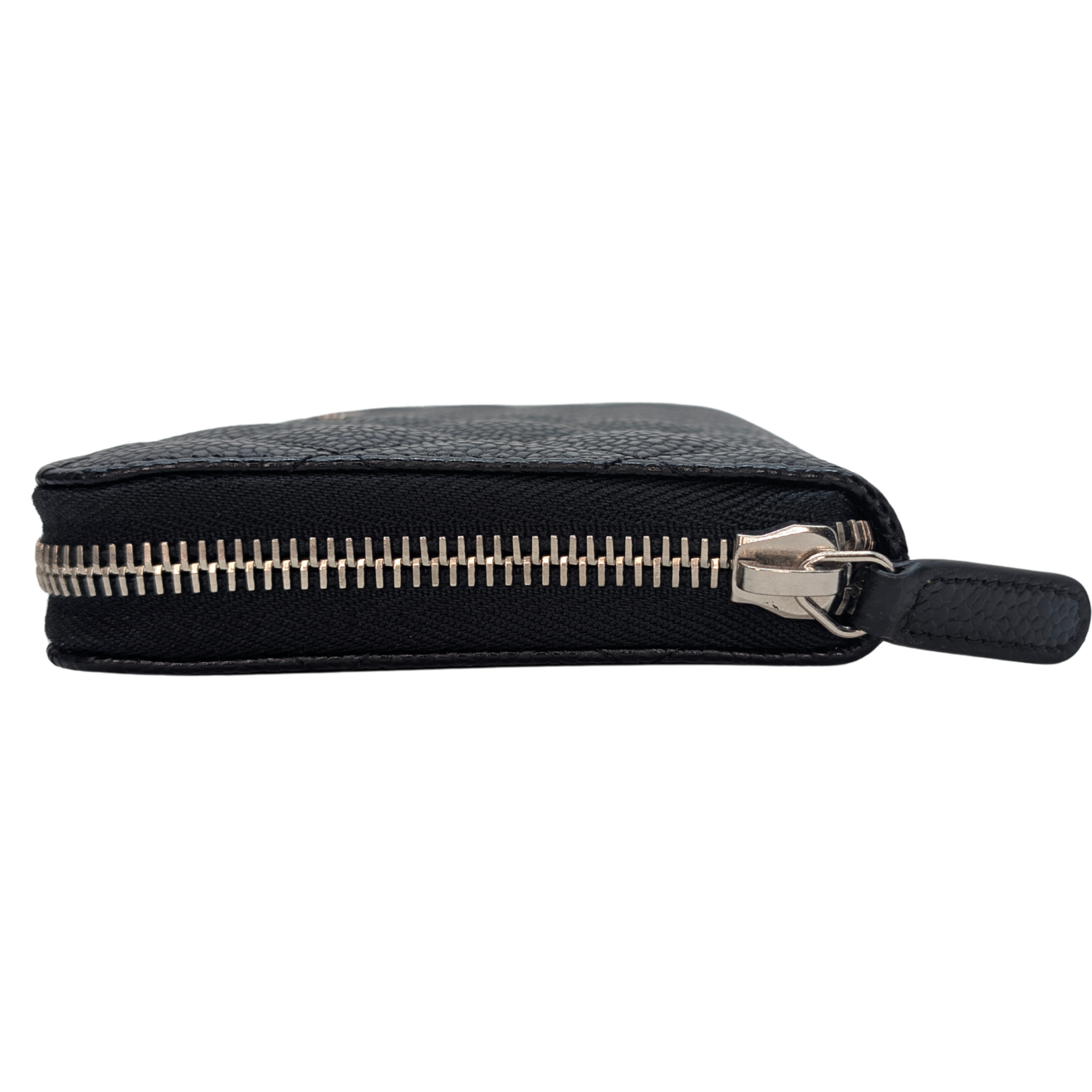 Chanel Cavier Leather Long Wallet Black