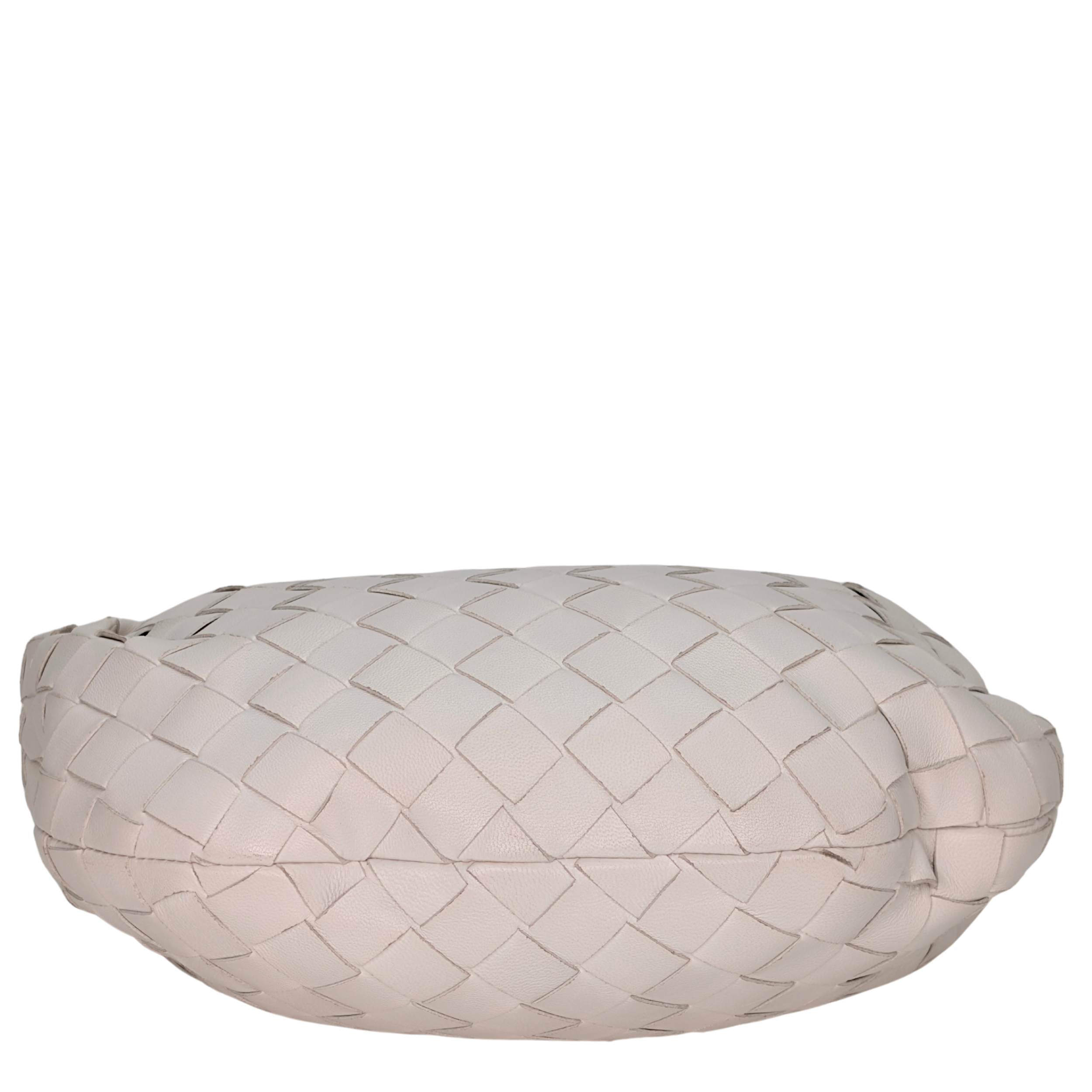 Bottega Veneta Mini Jodie Handbag White