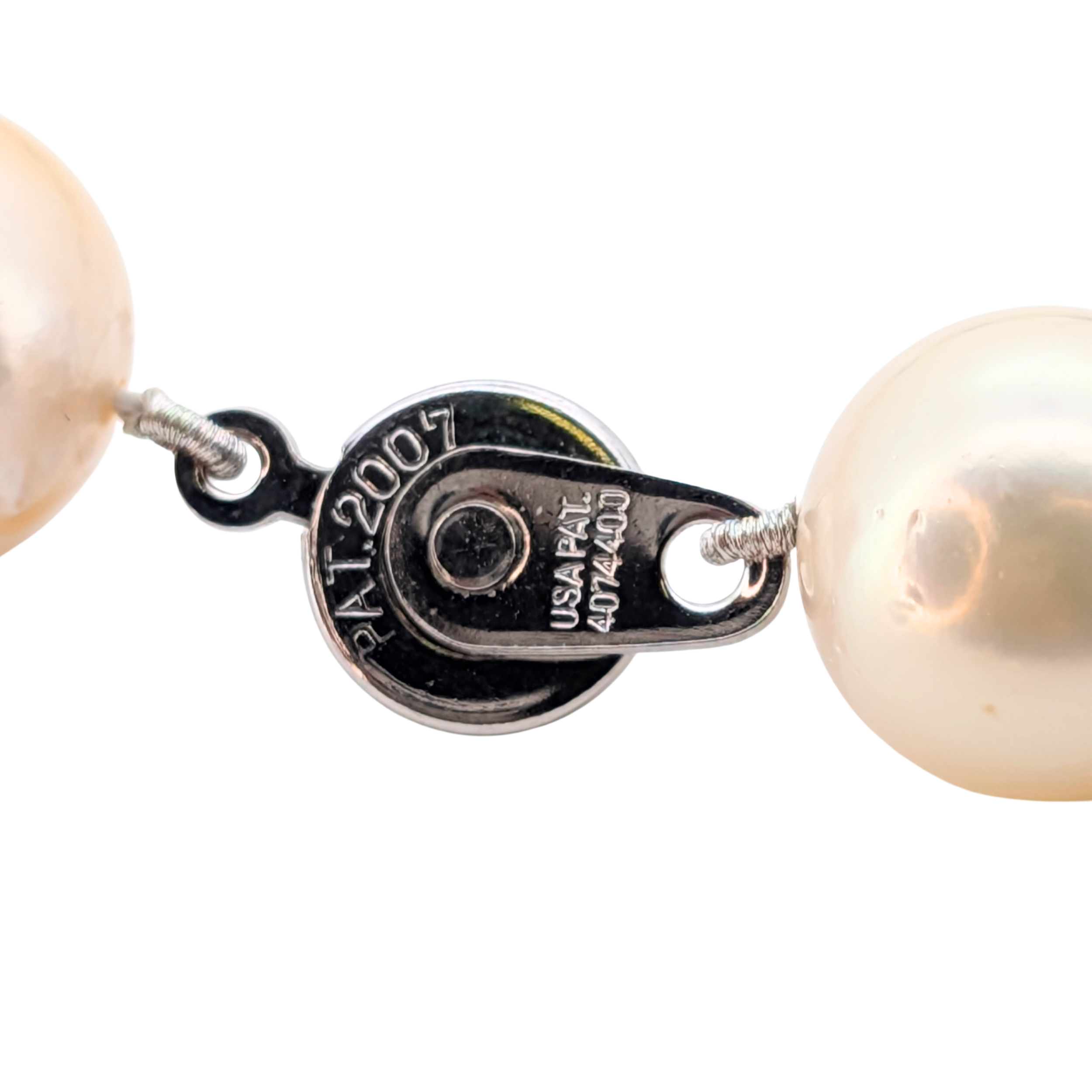 Cultured Tahitian & South Sea Pearl Necklace With Multi-Coloured Pearls
