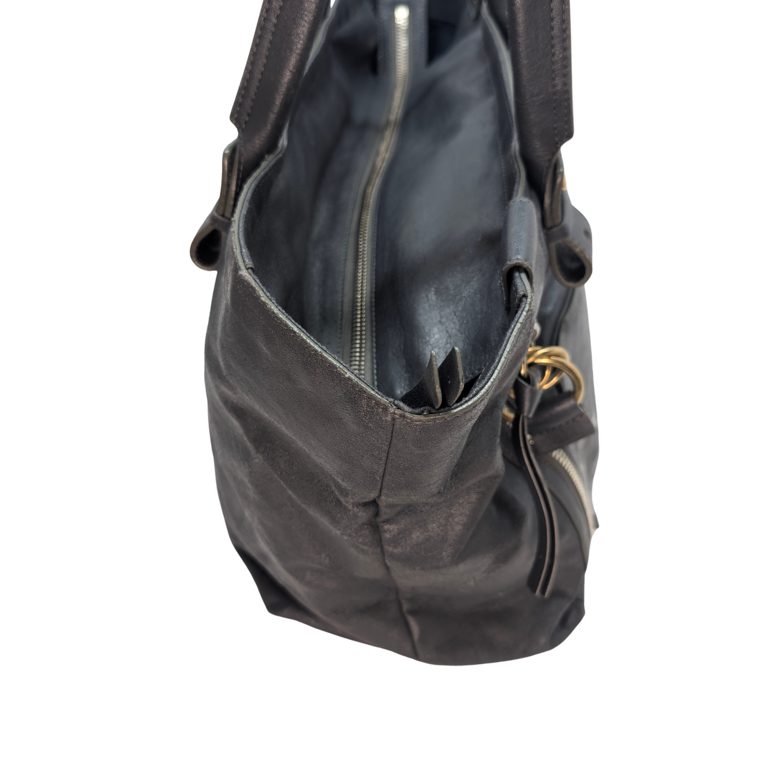 Chloe Eclipse Tote Bag Charcoal