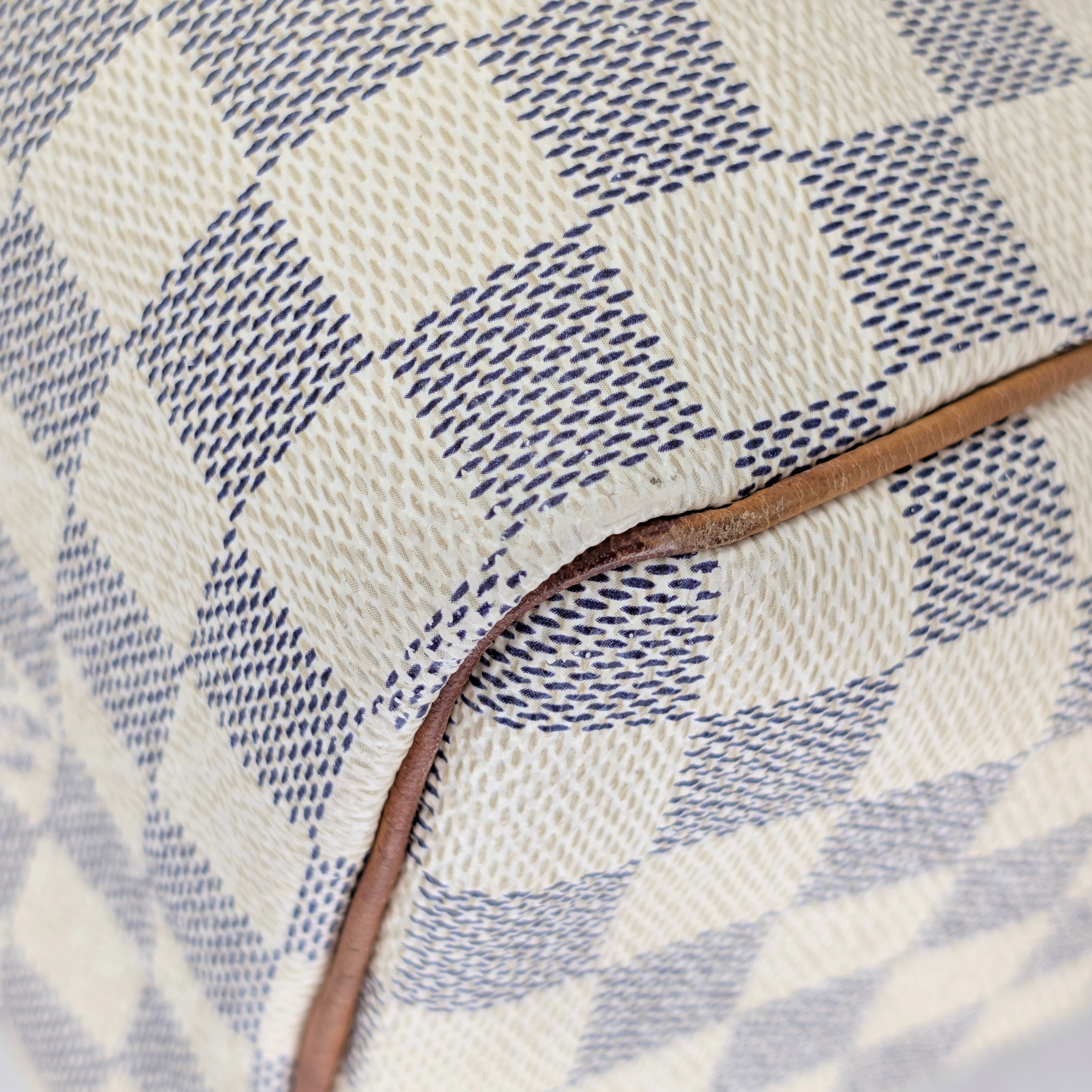 Louis Vuitton Speedy 25 Damier Azur Bag