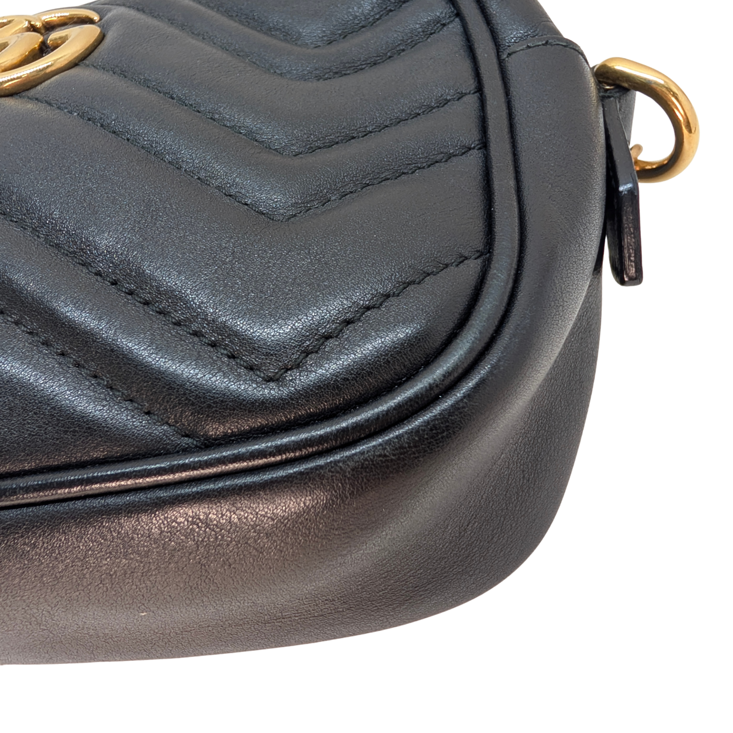 Gucci GG Marmont Mini Camera Bag Black