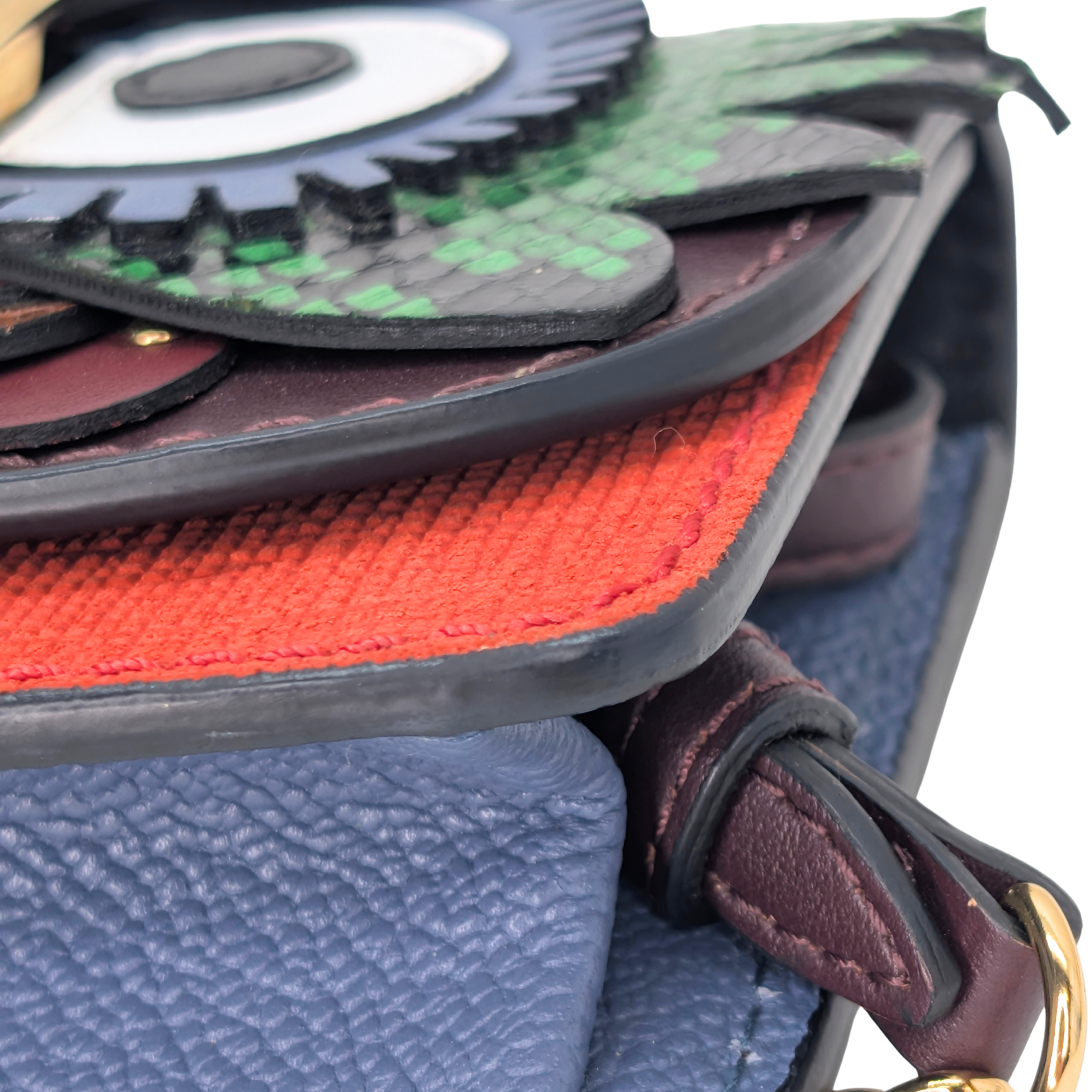 Burberry Mini Buckle Bag Owl Beasts Collection Crossbody Bag