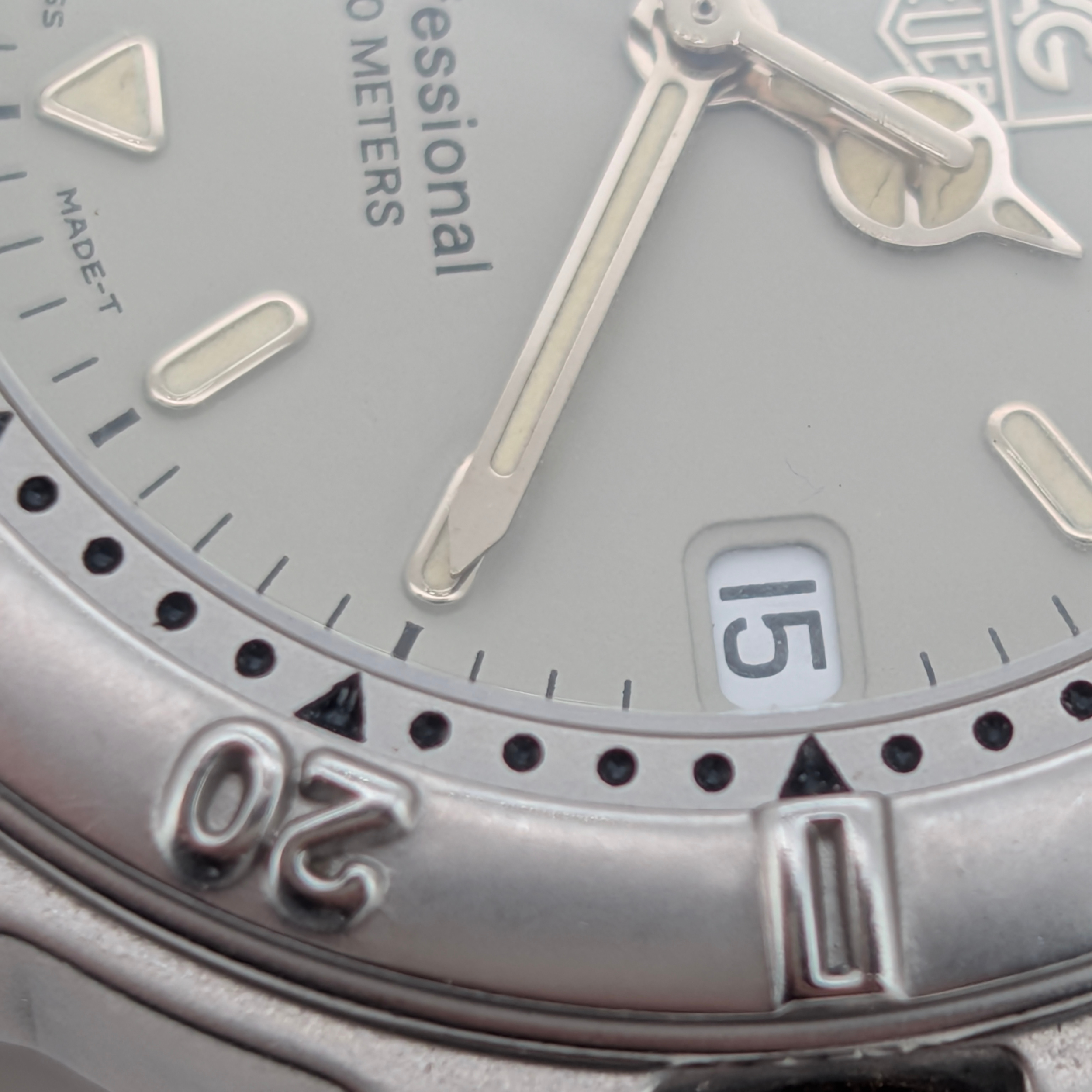 Tag Heuer professional 4000 WF1210-K0 34mm