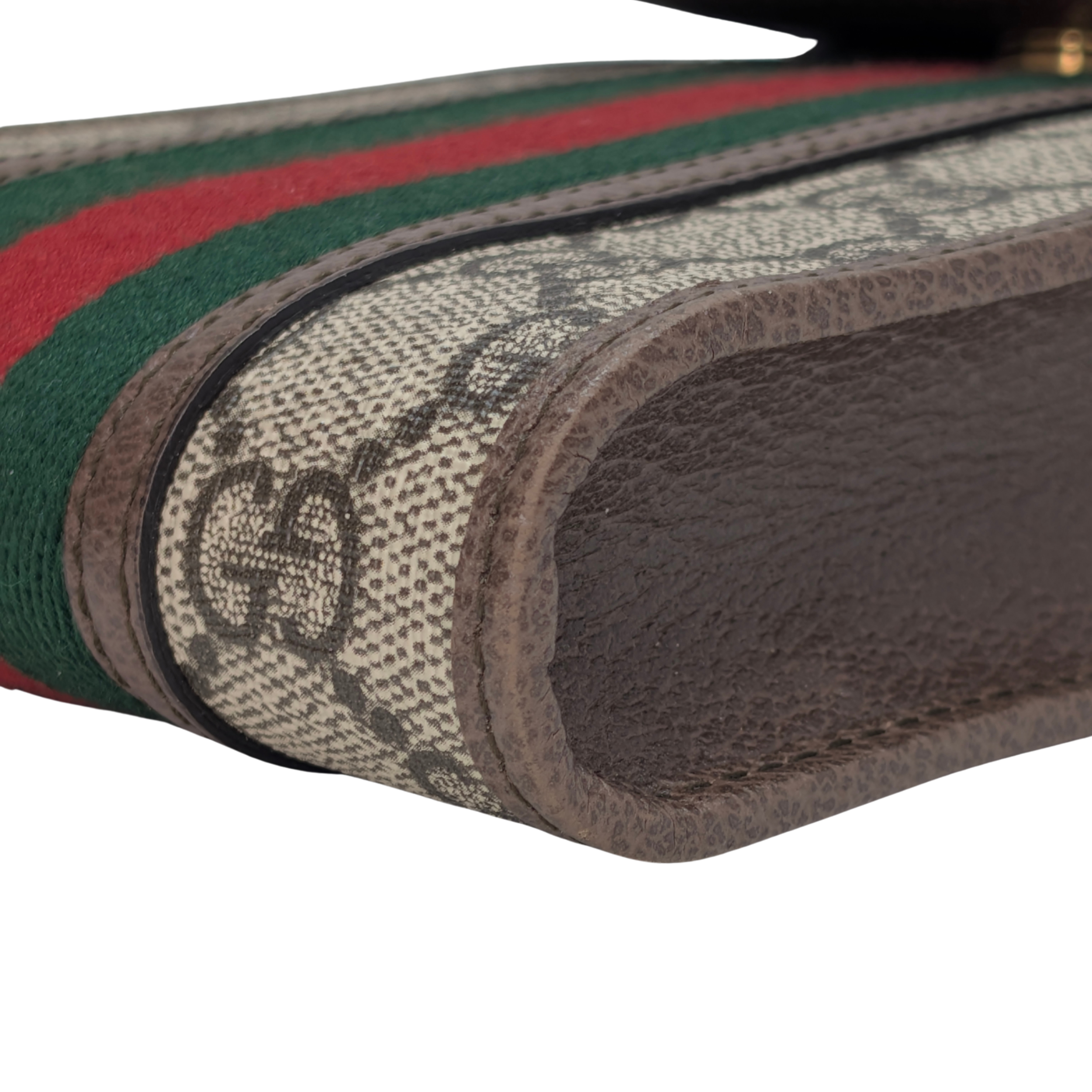Gucci Ophidia GG Supreme Monogram Mini Crossbody Bag