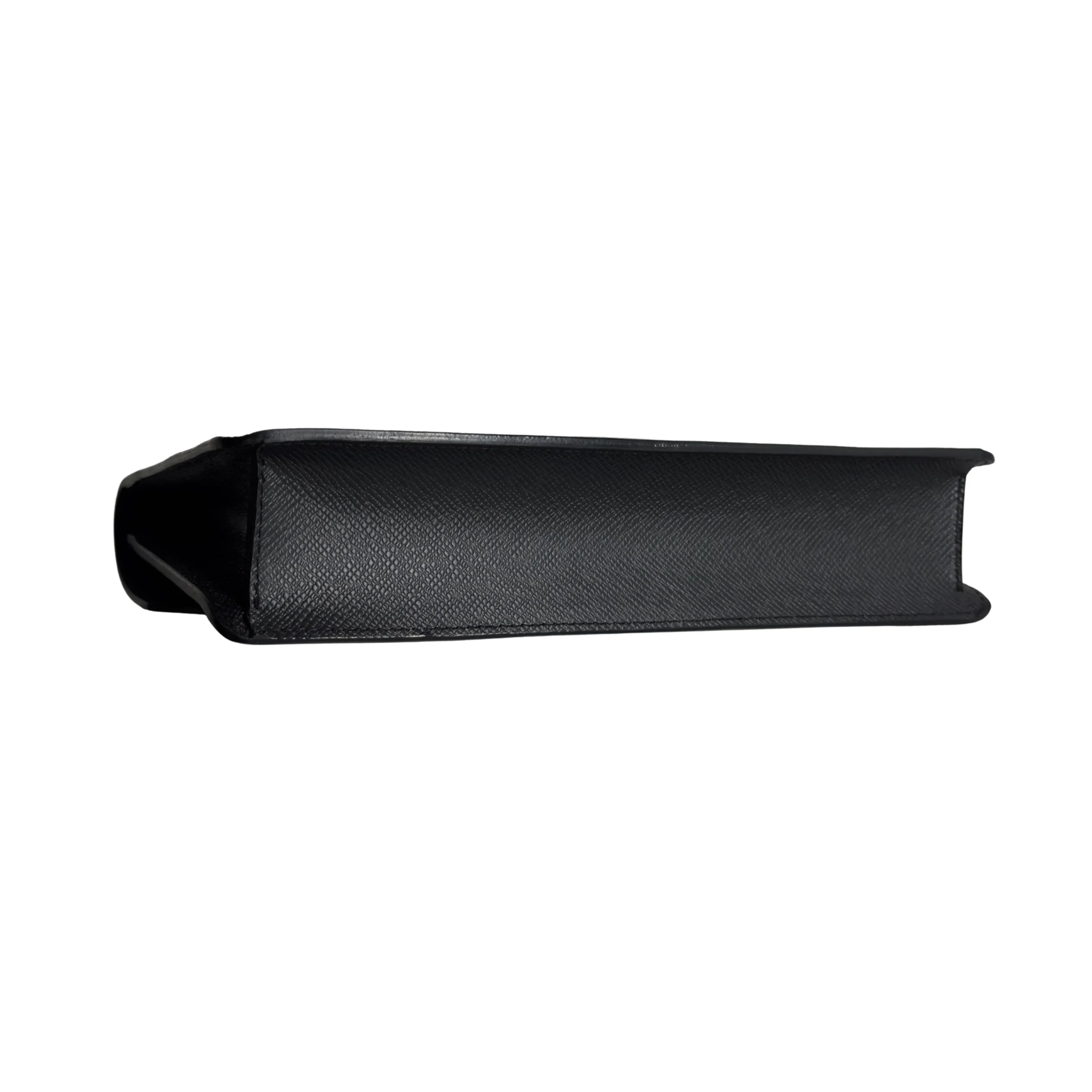 Louis Vuitton Taiga Pochette Belaia Ardoise Clutch Bag Black - Lost Designer
