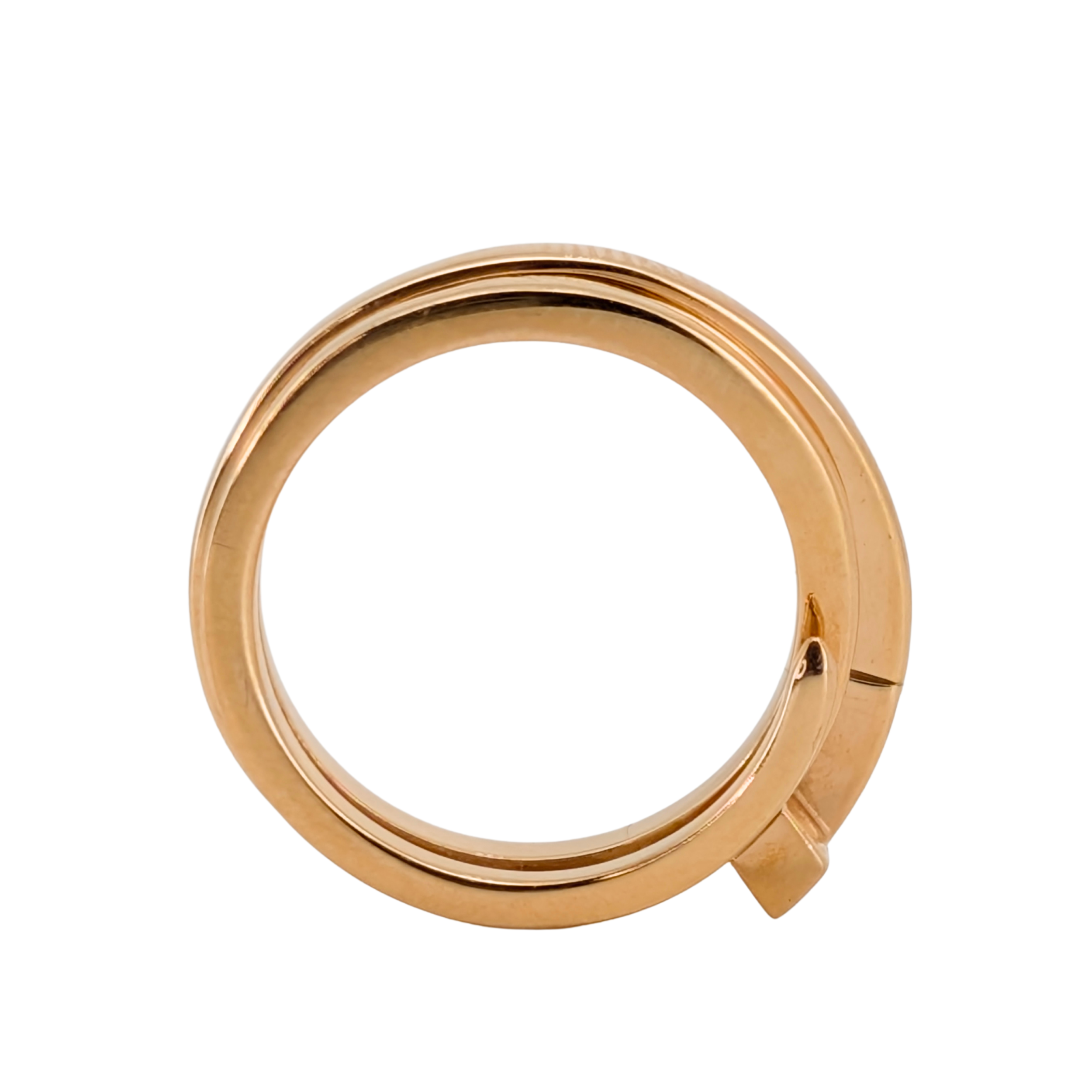 Tiffany & Co. T Square Wrap Ring in 18K Rose Gold with Diamonds