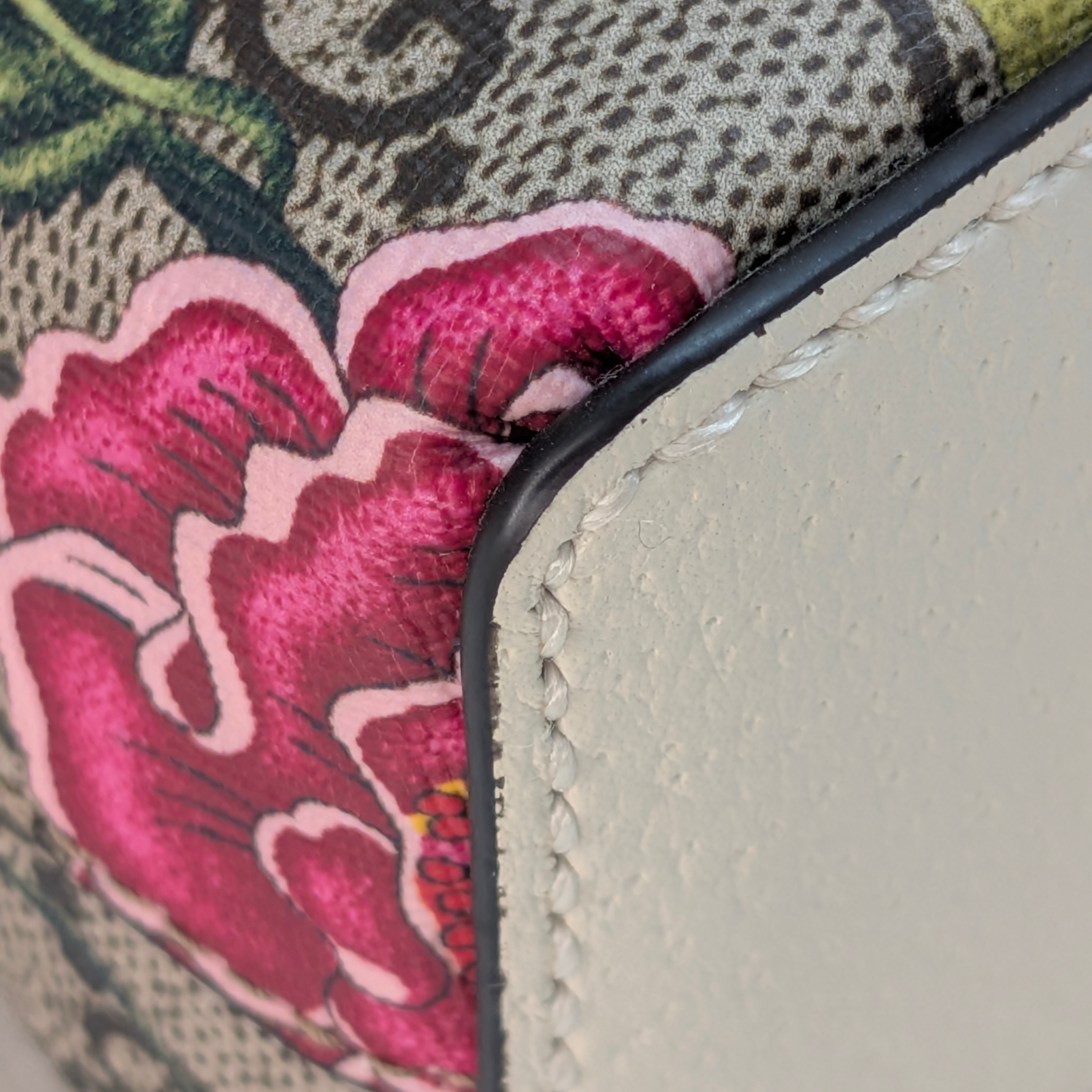 Gucci Small GG Supreme Flora Ophidia Dome Crossbody Bag