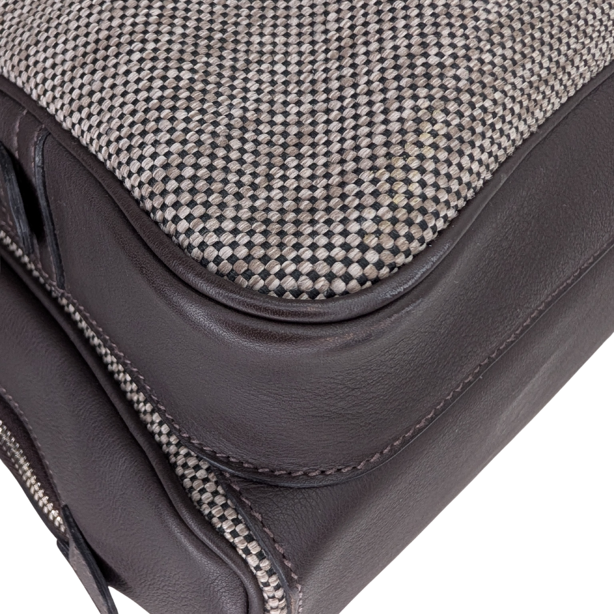 Hermes Caleche-Express Top Handle Bag Grey