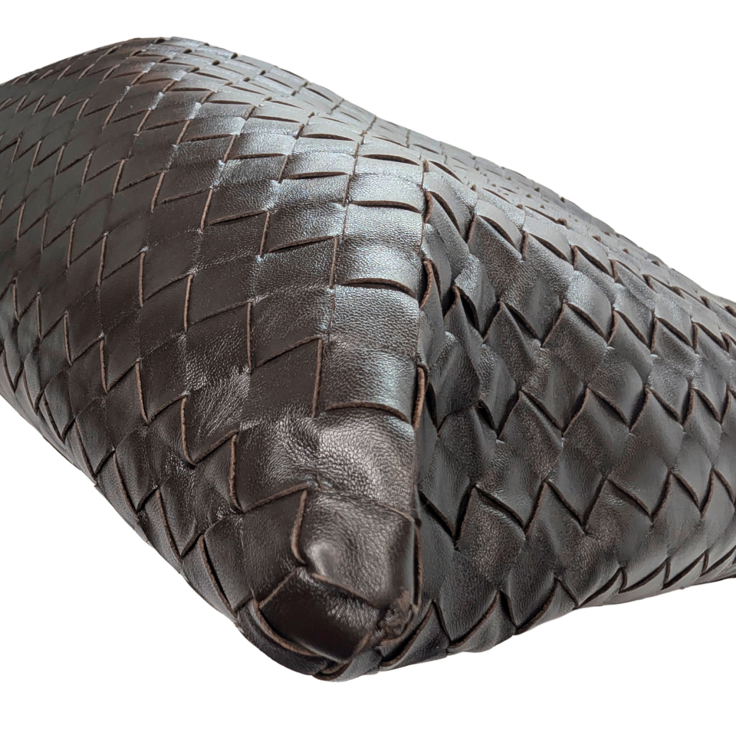 Bottega Veneta Large Hop Fondant Brown Shoulder Bag
