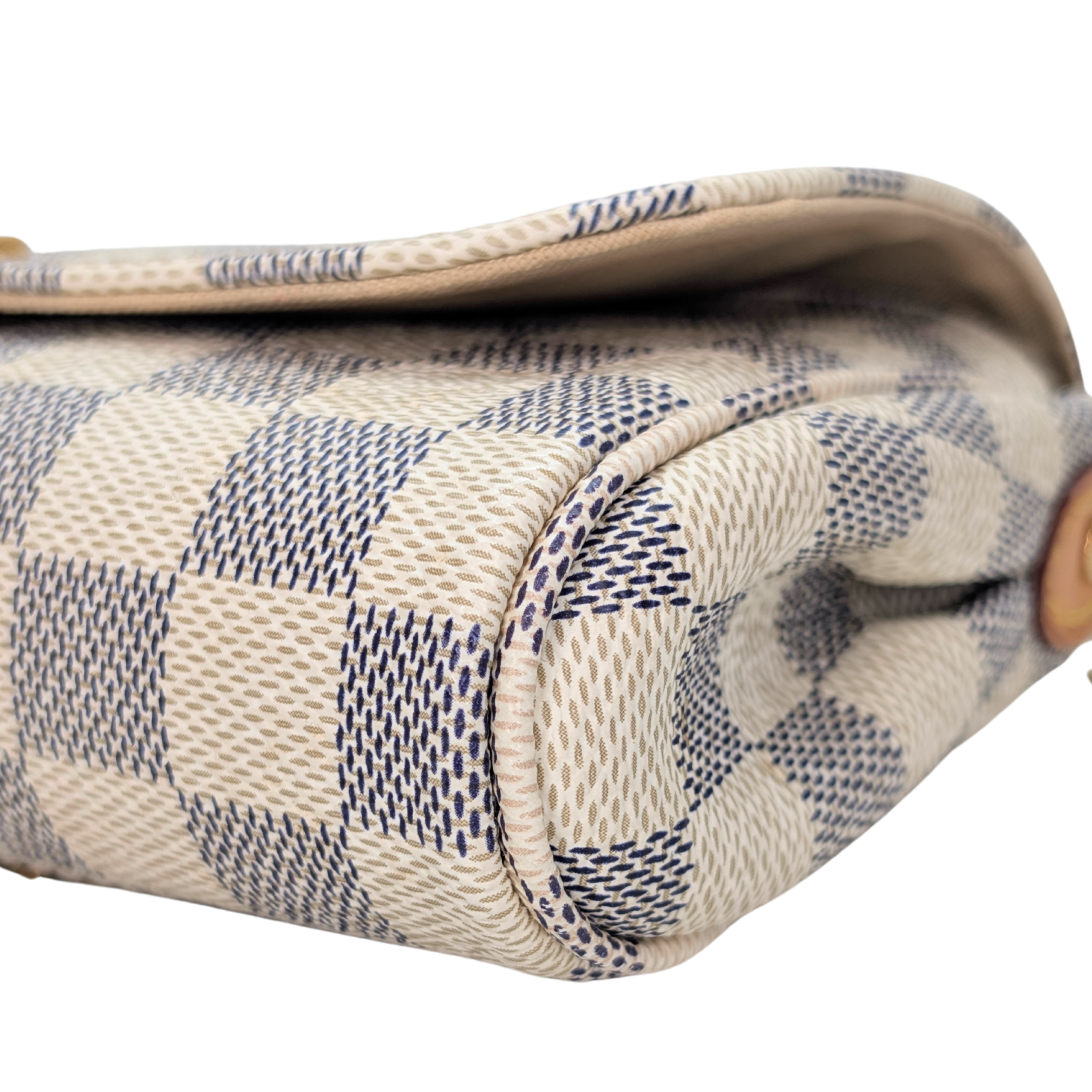 Louis Vuitton Favorite Damier Azur Bag