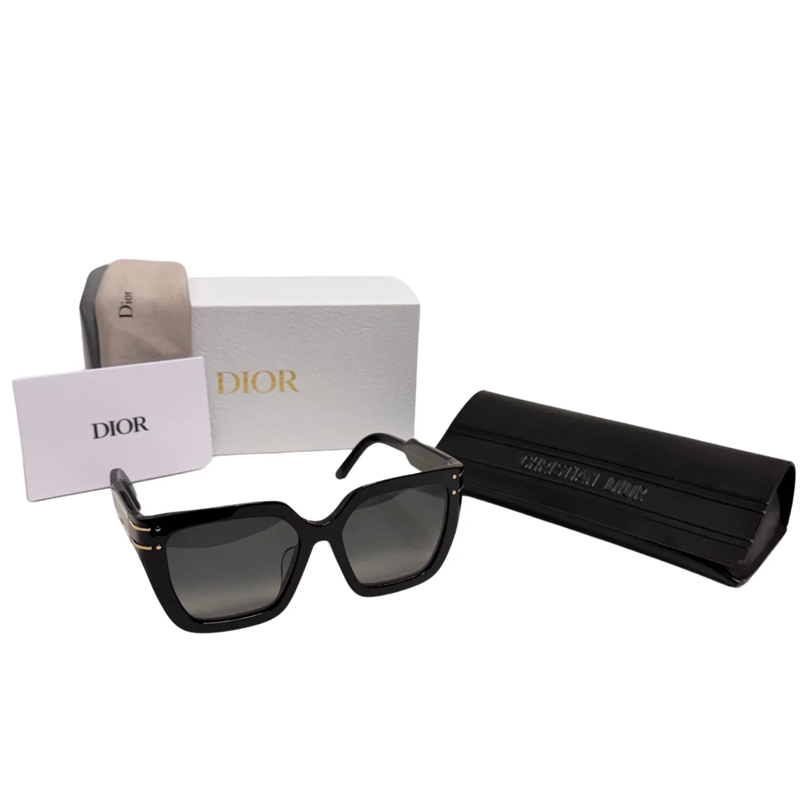 Dior Signature S10F Black Butterfly Sunglasses. - Lost Designer