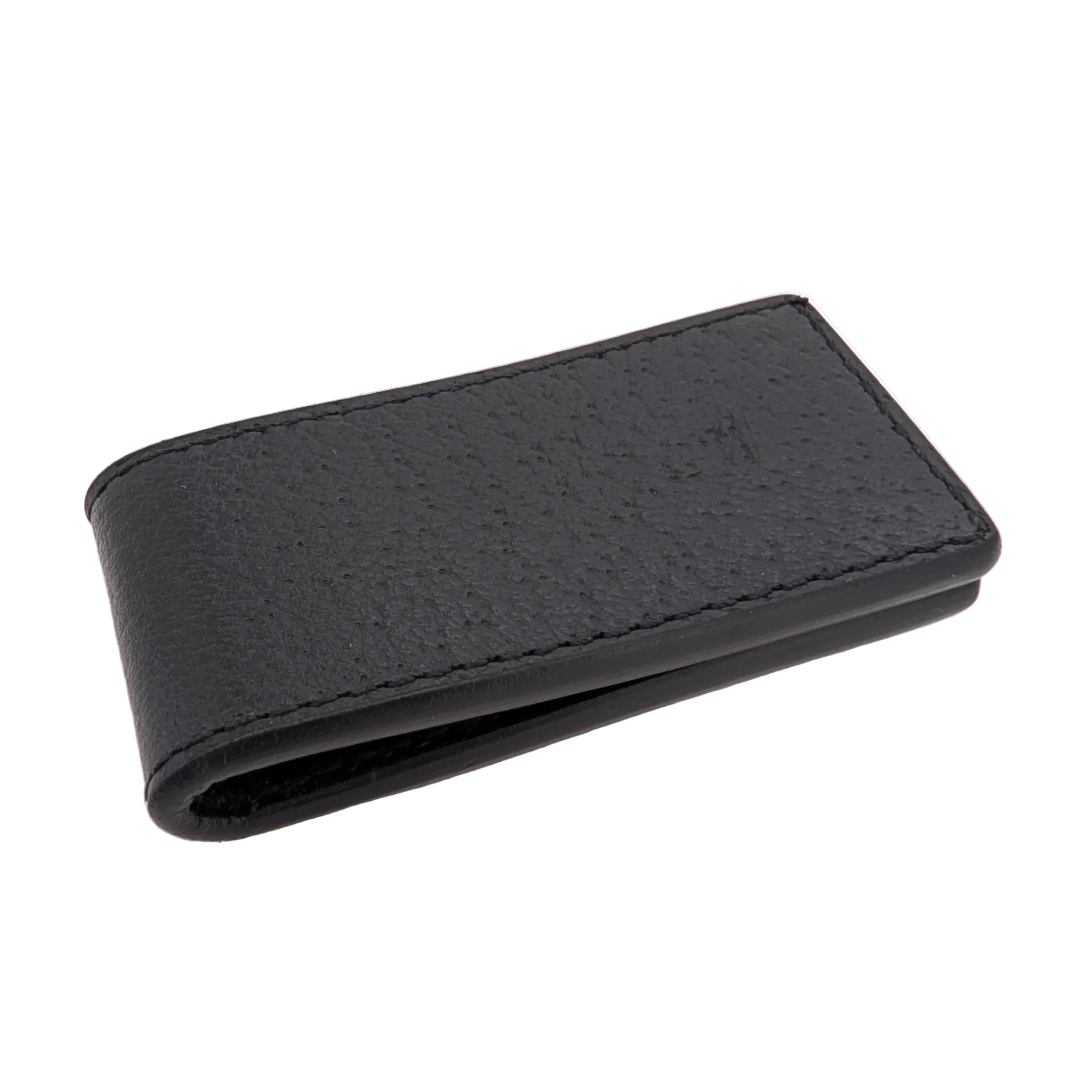 Gucci Animalier Bee Leather Money Clip Black