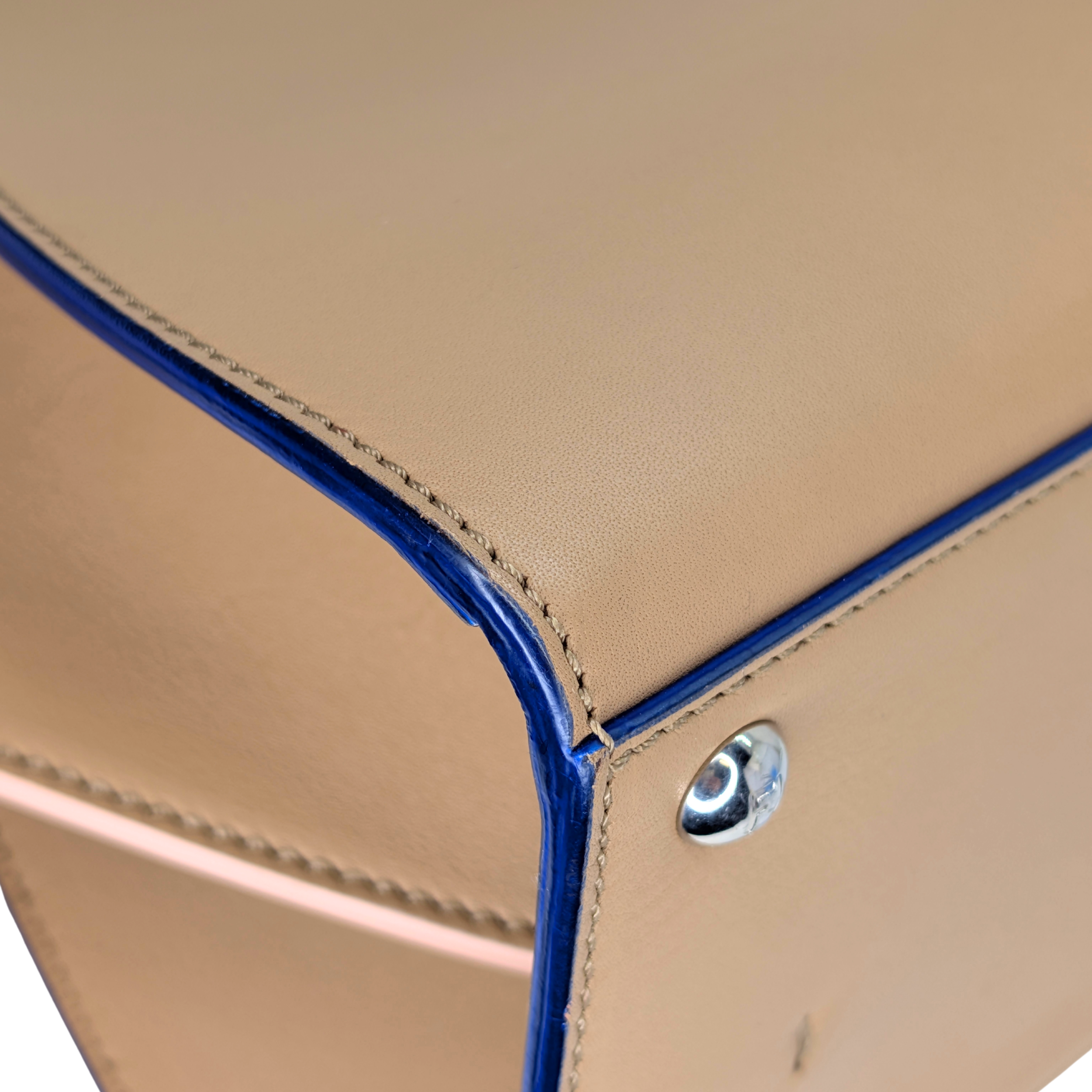 Fendi 3Jours Tote Bag Leather Camel Beige