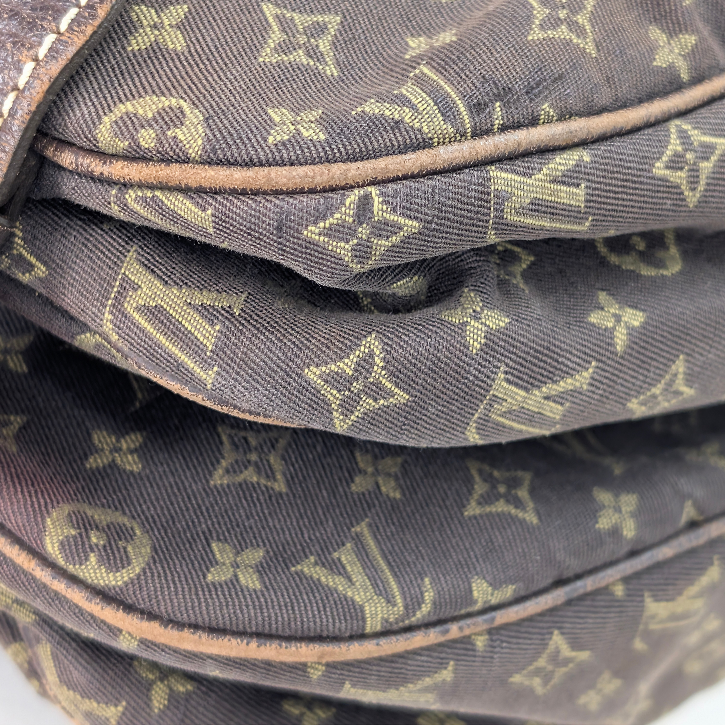 Louis Vuitton Saumur 30 Mini Lin Monogram Crossbody Bag