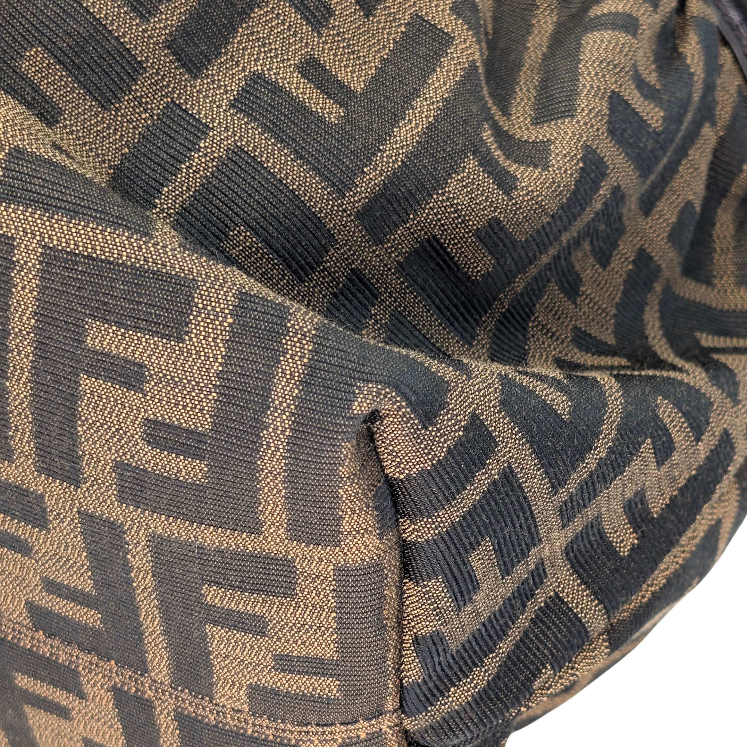 Fendi Tobacco Zucca Chef Shoulder Bag