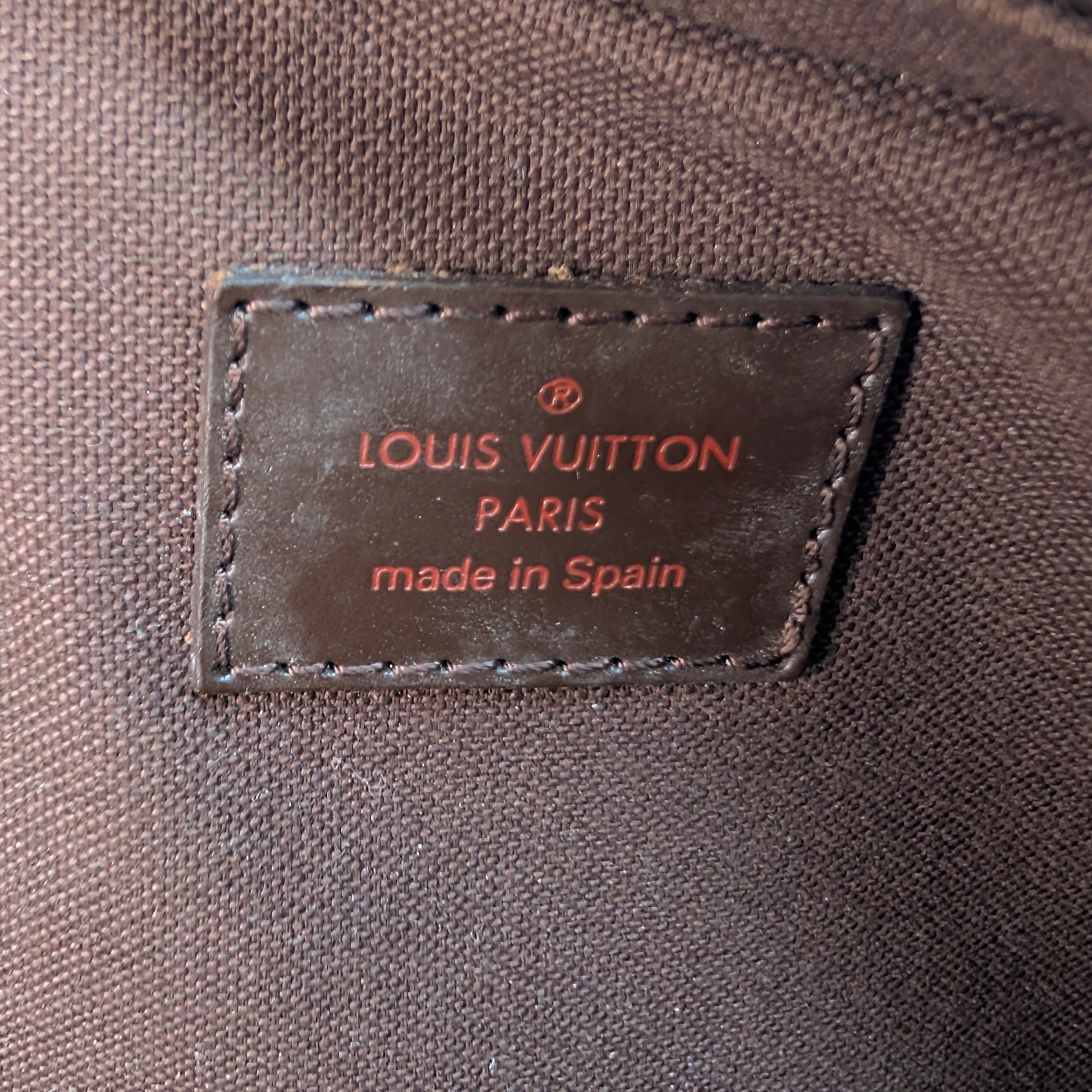 Louis Vuitton Geronimos Damier Ebene Sling Bag