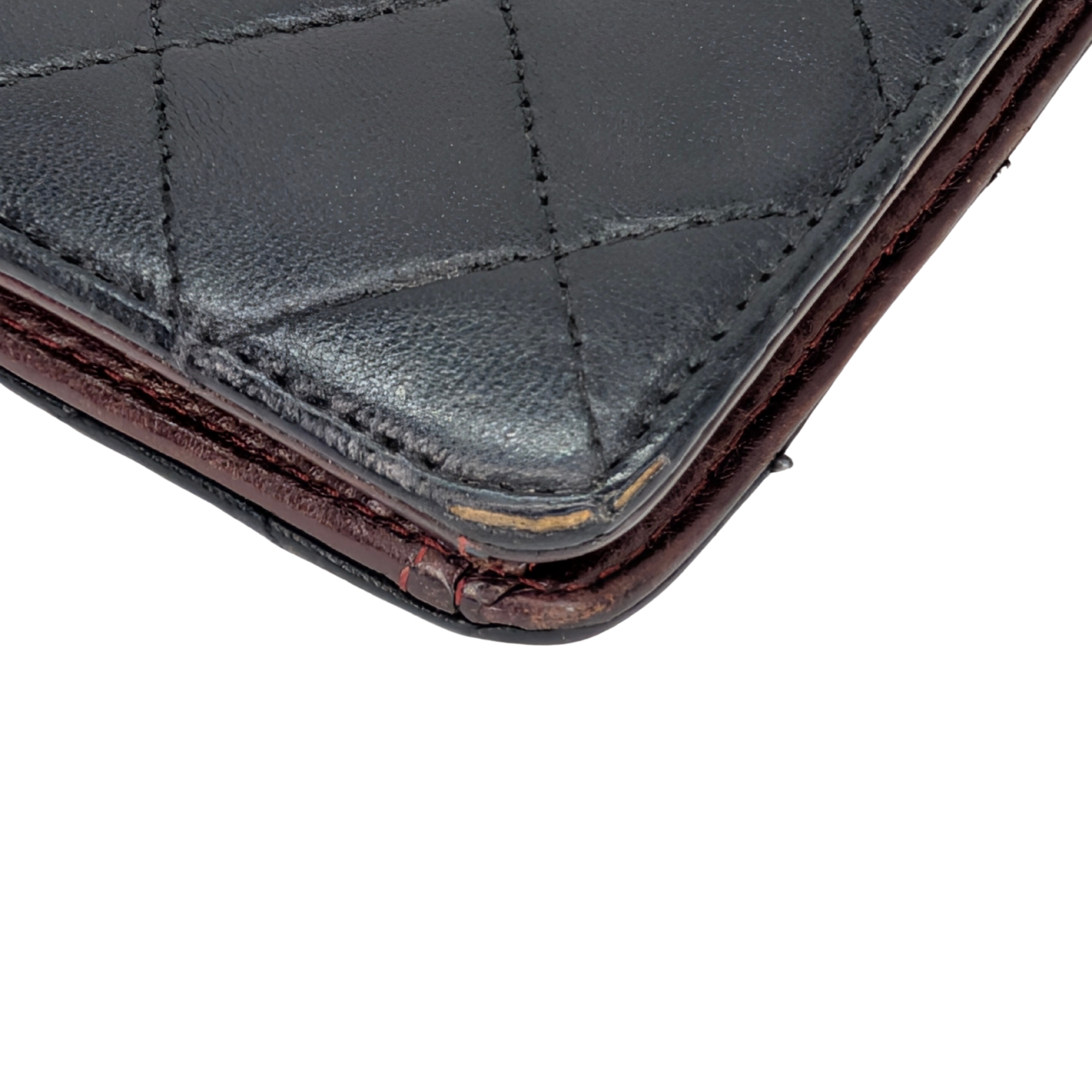 Chanel Lambskin Leather Wallet Black