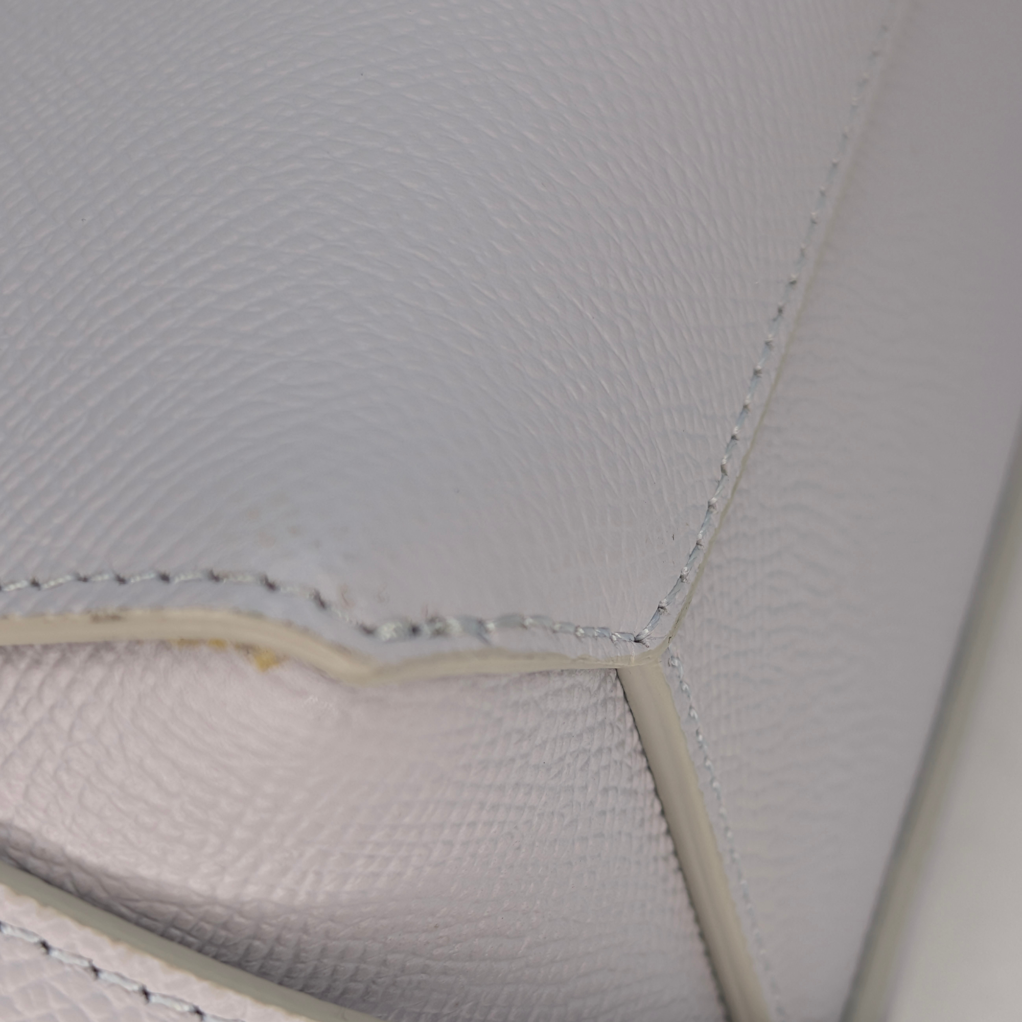 Celine Micro Grained Calfskin Belt Bag Pearl Blue