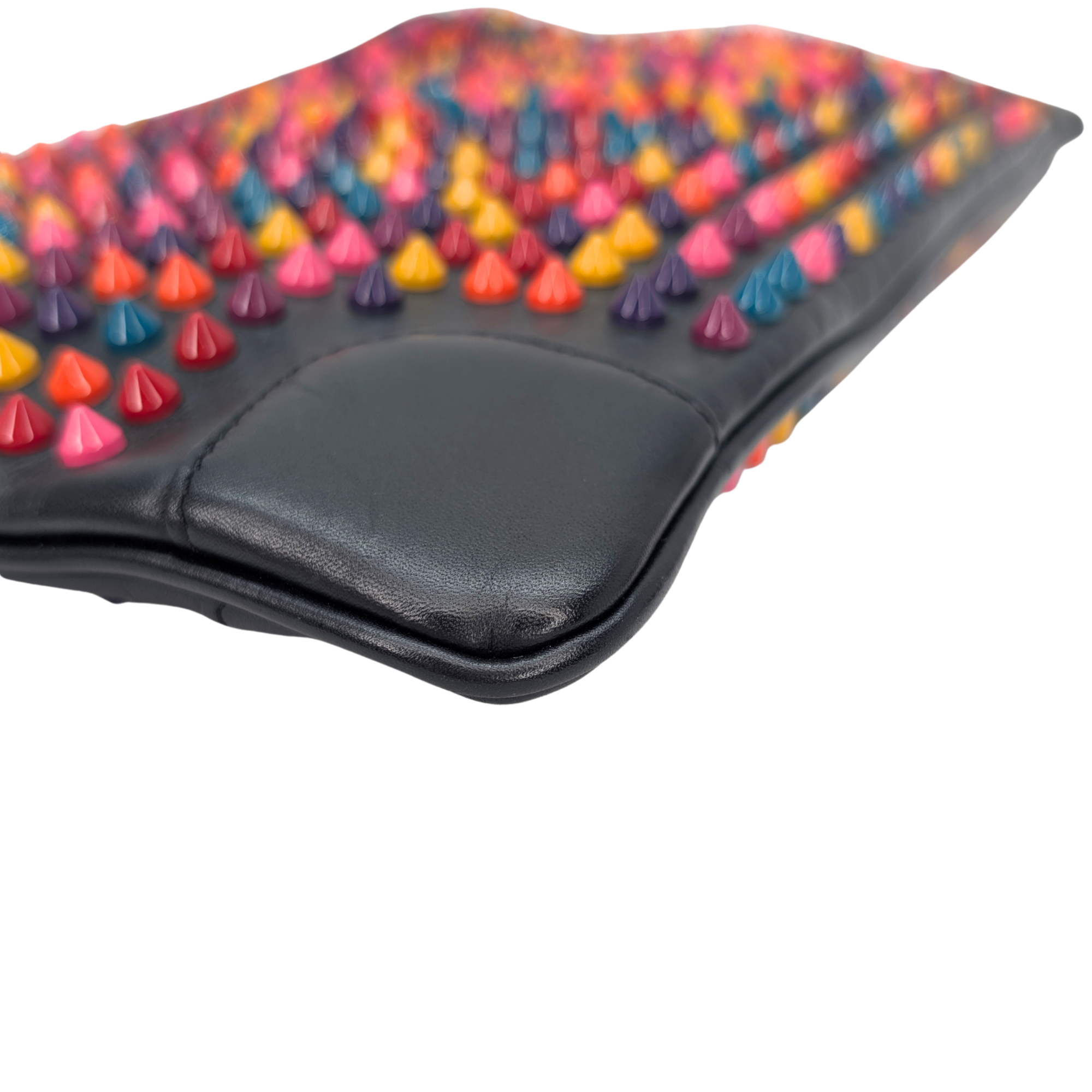 Christian Louboutin Loubiposh Spiked Crossbody/Clutch Bag
