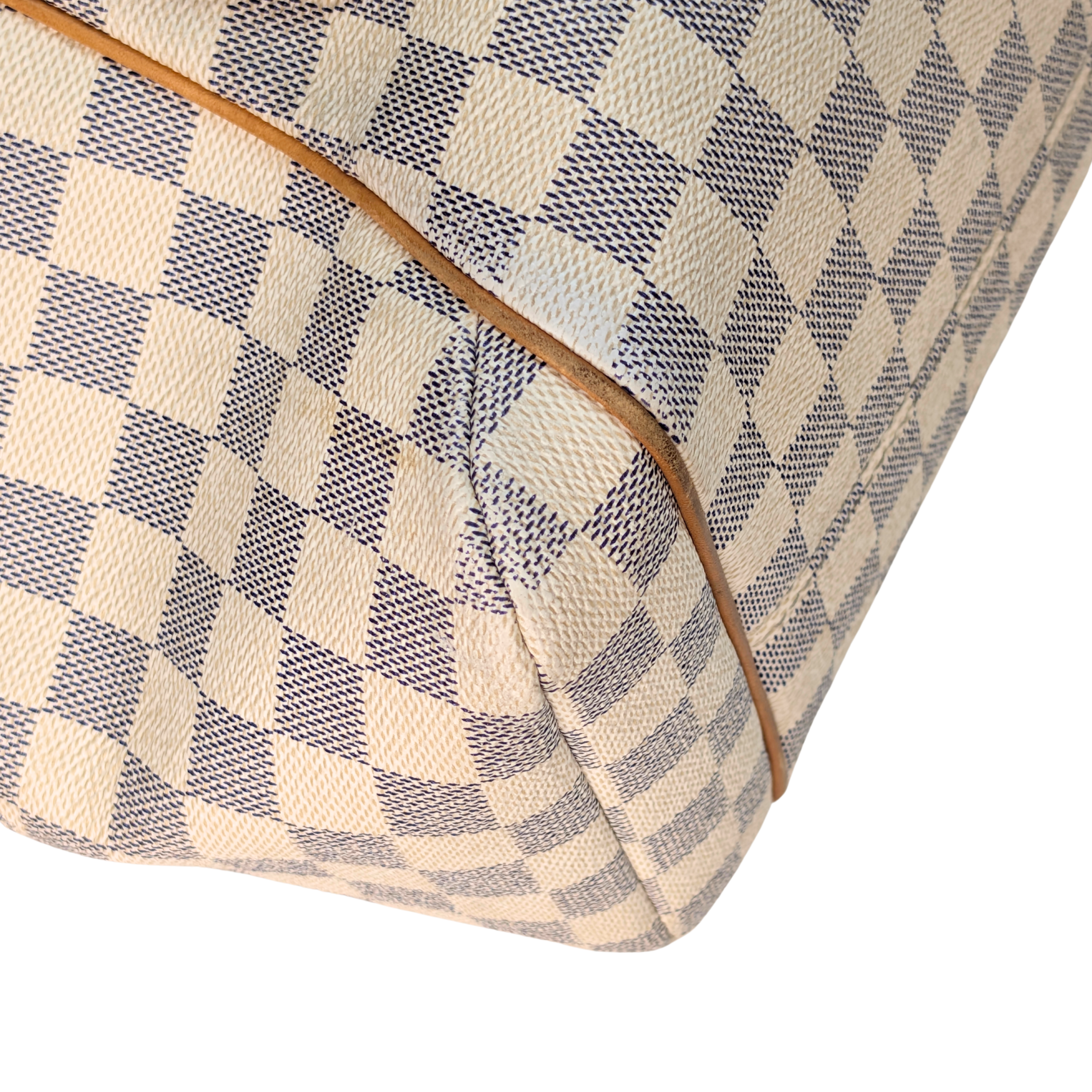 Louis Vuitton Totally MM Damier Azur Shoulder Bag