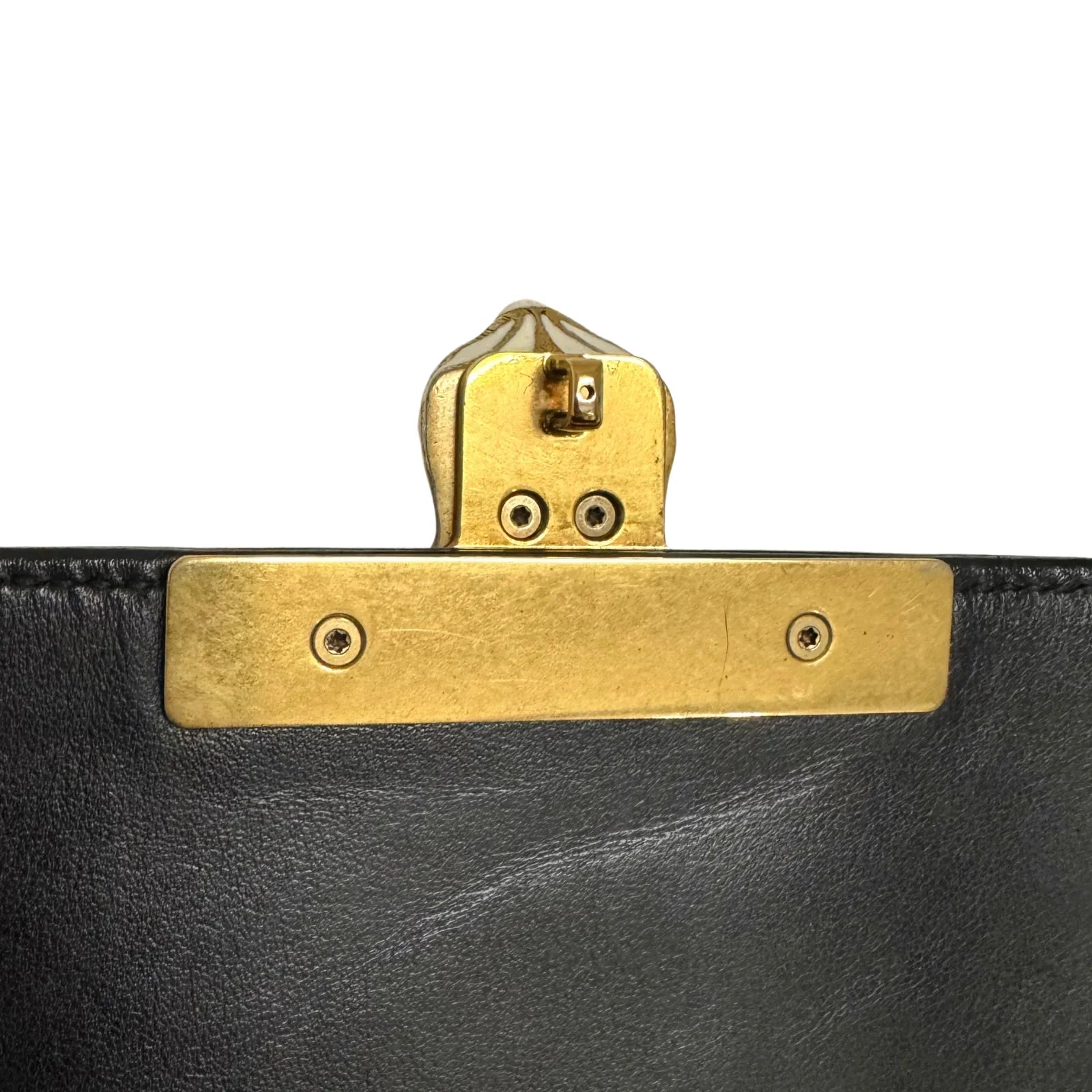 Gucci Osiride Future Embellished Leather Bag Black - Lost Designer