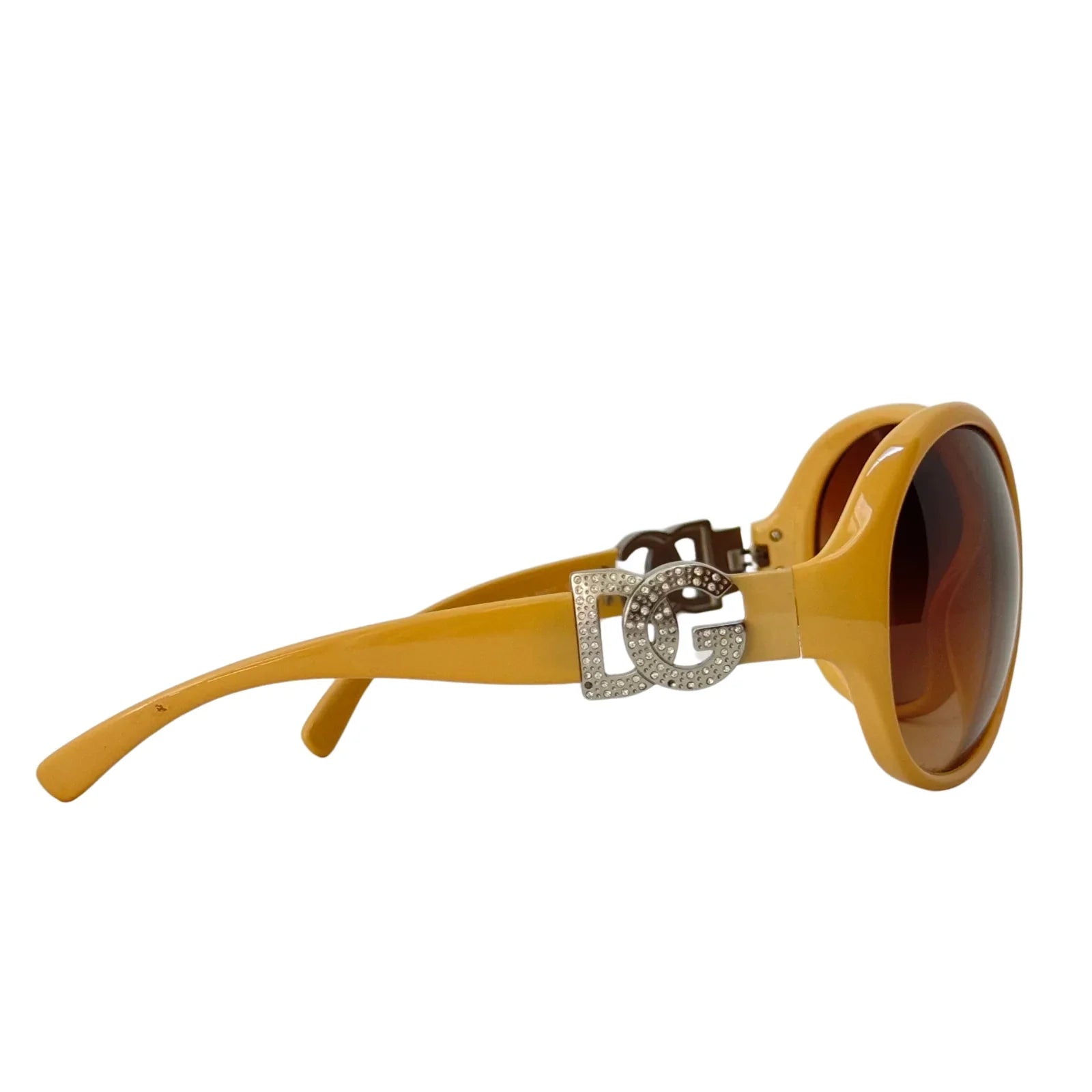 DOLCE & GABBANA 6030B Crystal Beige Gradient Sunglasses - Lost Designer