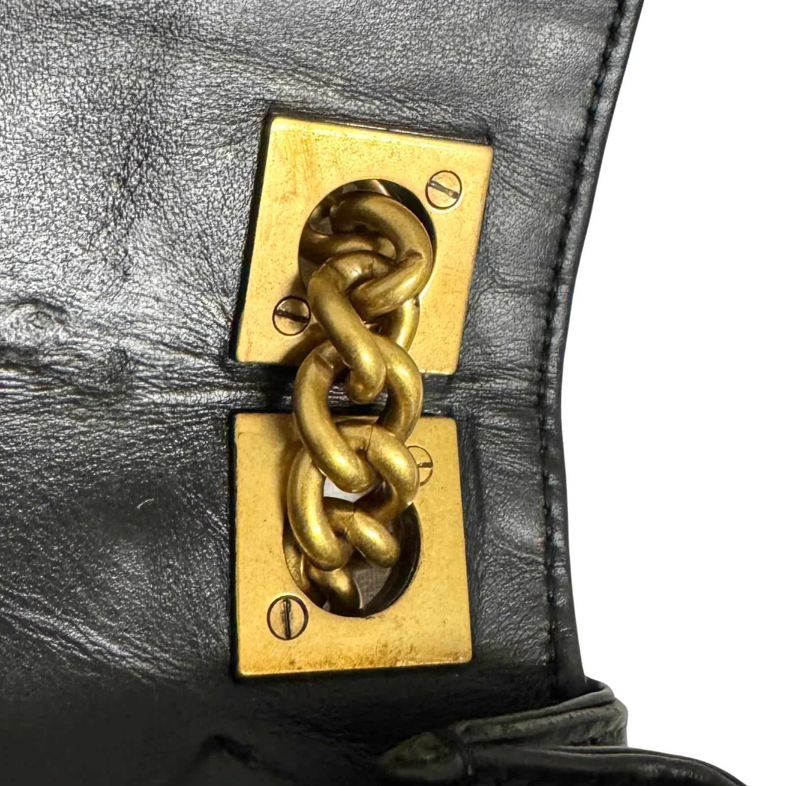 Gucci Osiride Future Embellished Leather Bag Black - Lost Designer
