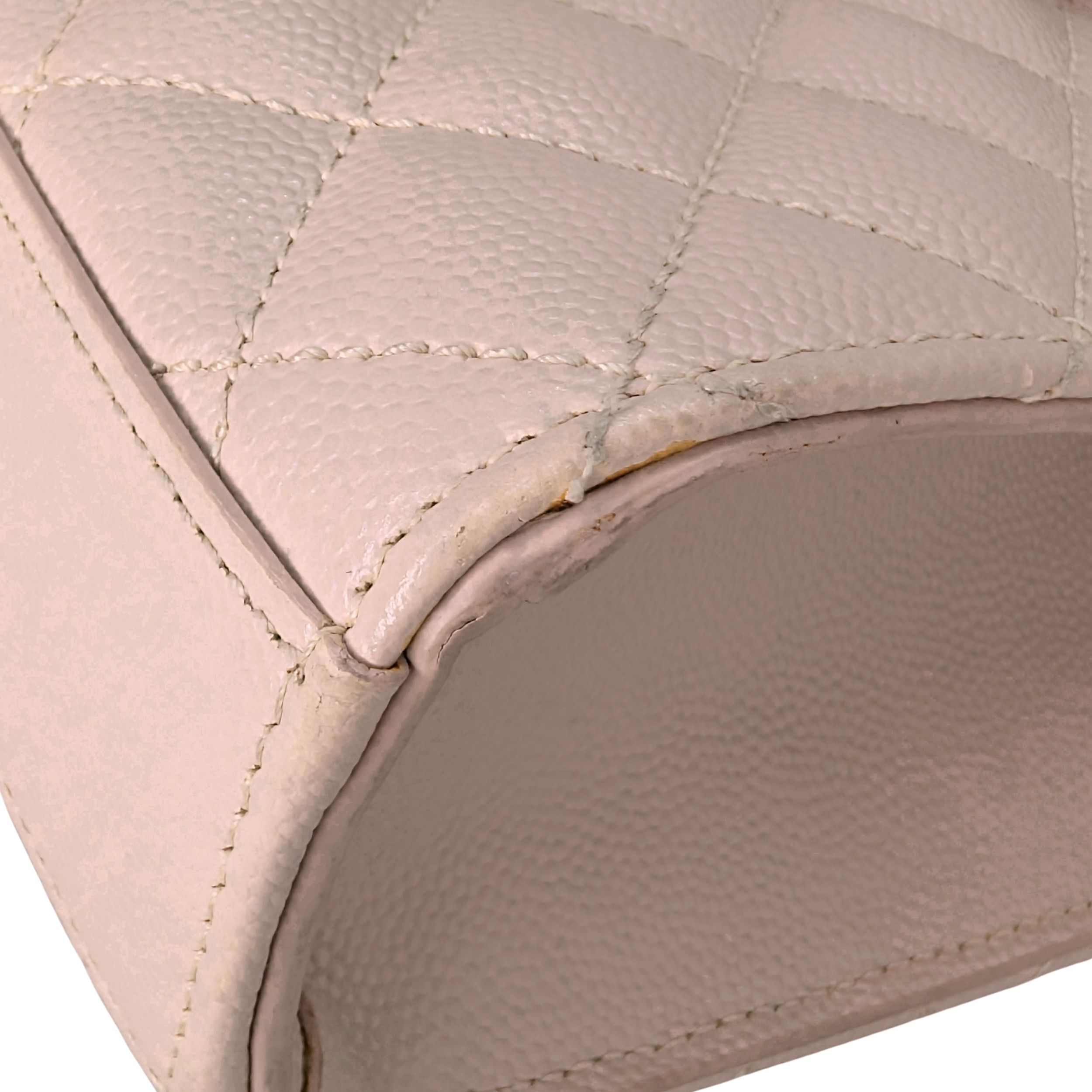 Saint Laurent Medium Envelope Bag Marble Pink