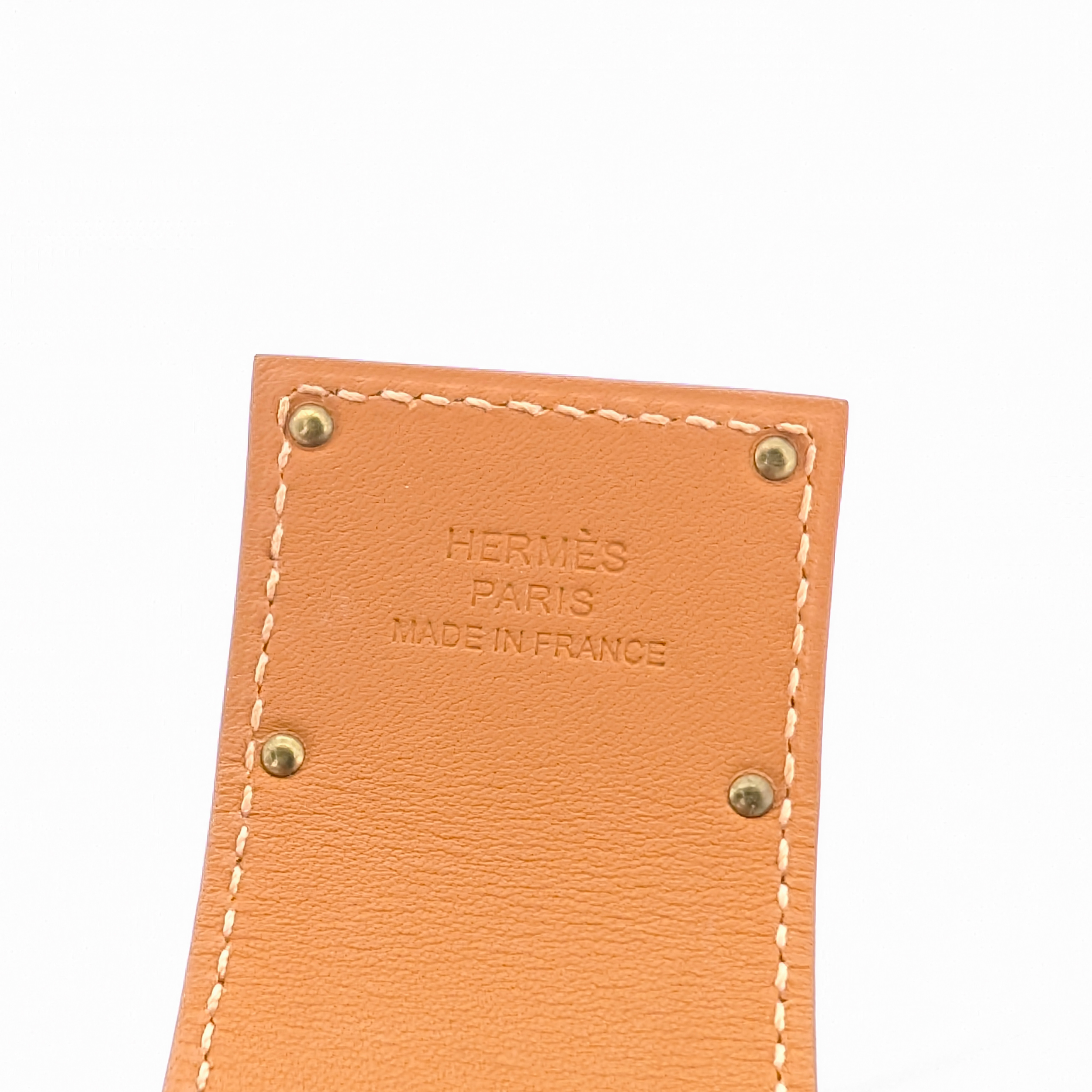 Hermes Bracelet Kelly Dog swift Leather Bracelet