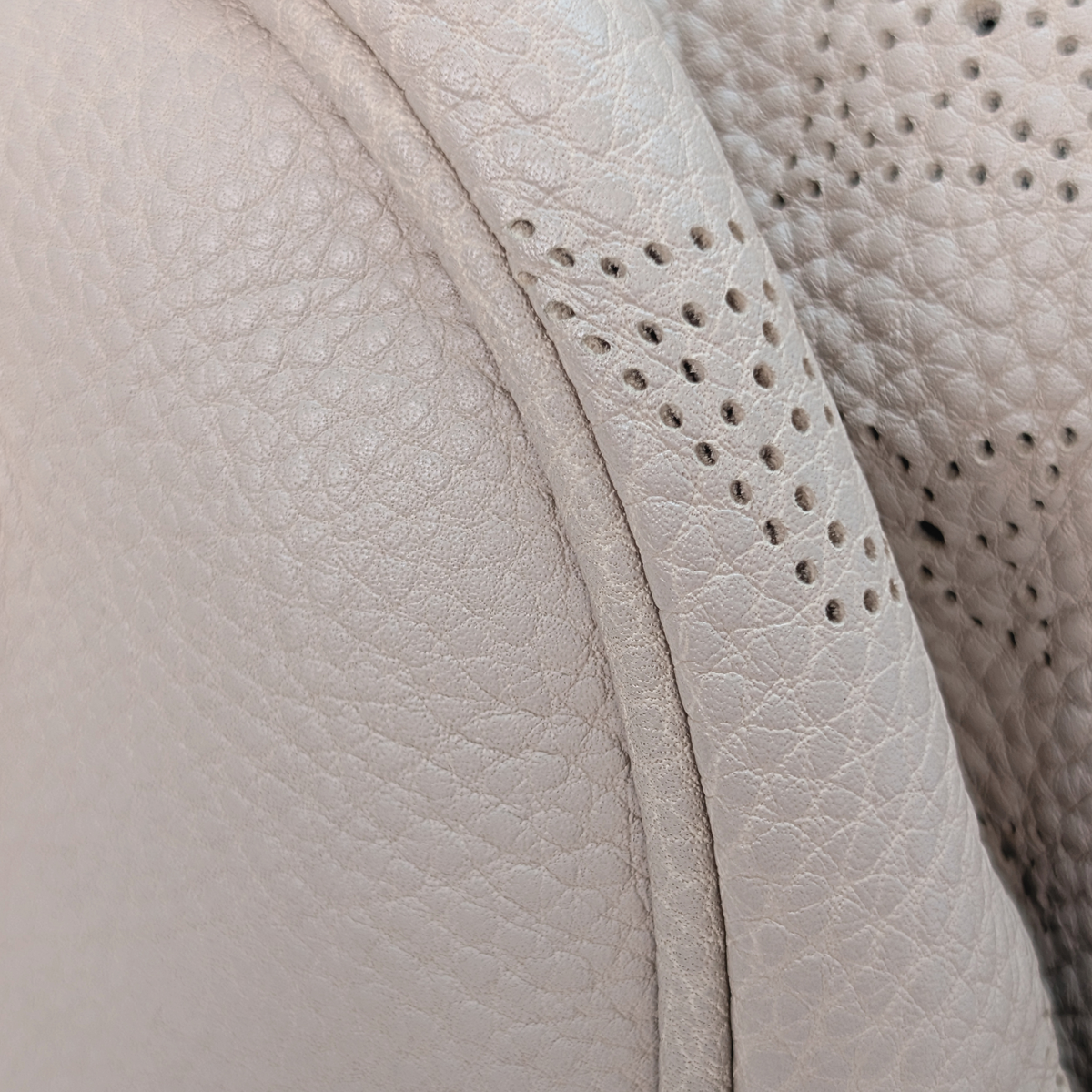 Louis Vuitton Mahina Beige L Hobo Bag Beige