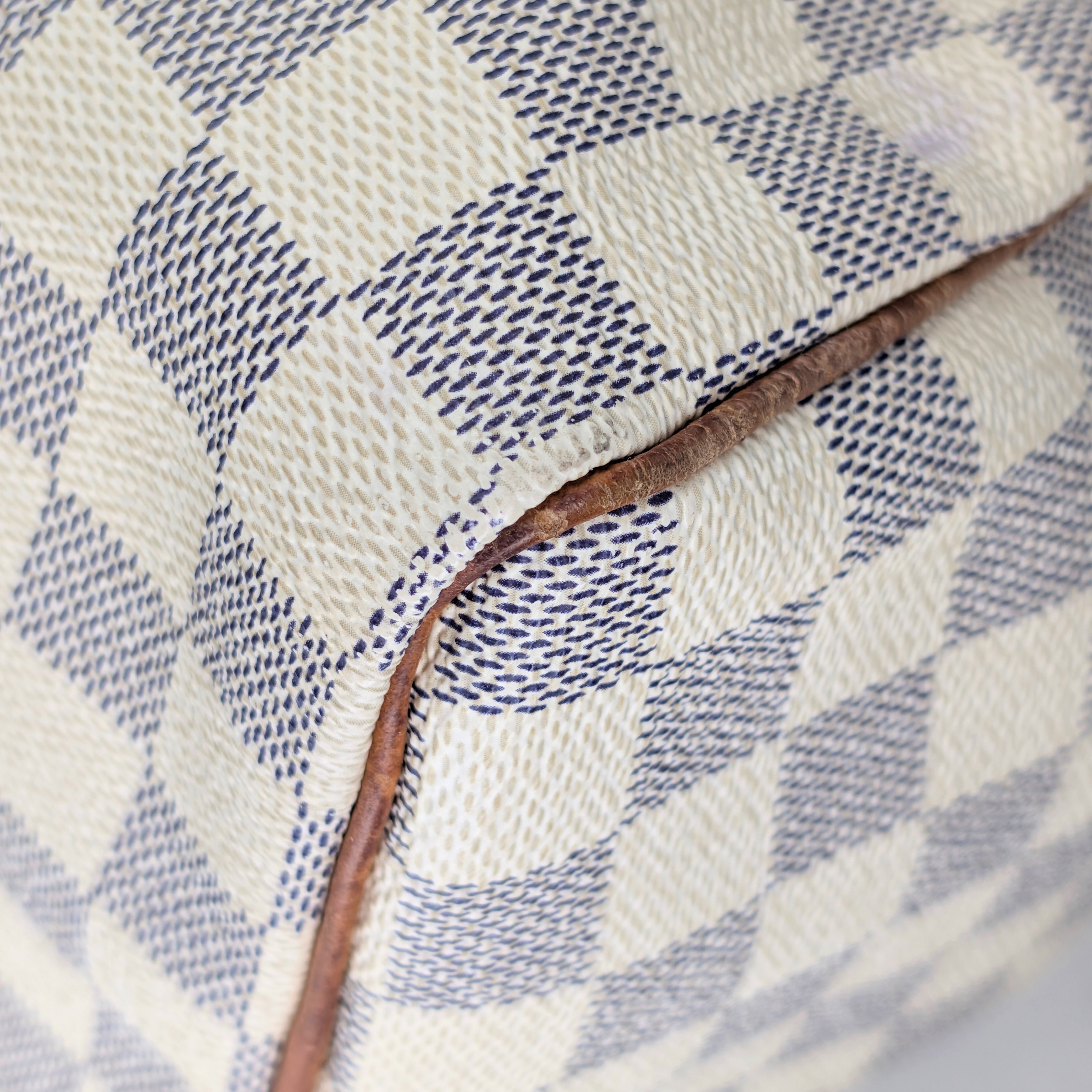 Louis Vuitton Speedy 25 Damier Azur Bag