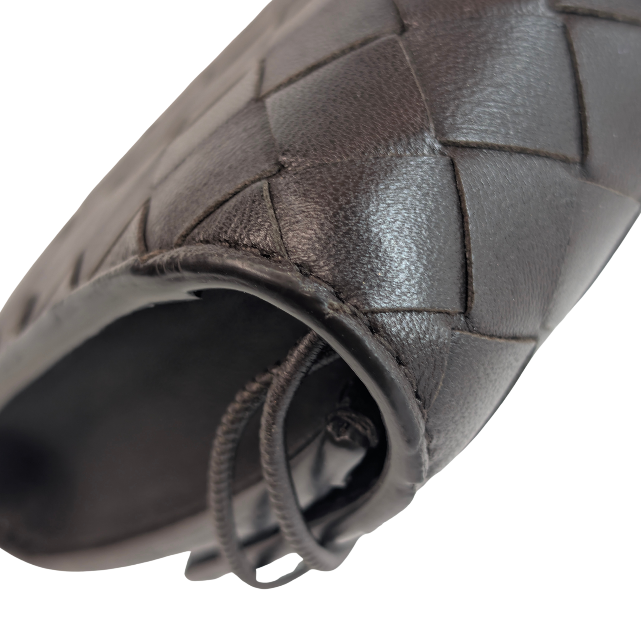 Bottega Veneta Nappa Intrecciato Long Andiamo Top Clutch Bag Brown